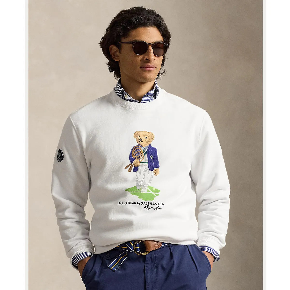 ウィンブルドン リラックス Polo ベア スウェットシャツ  (ポロ ラルフ ローレン)