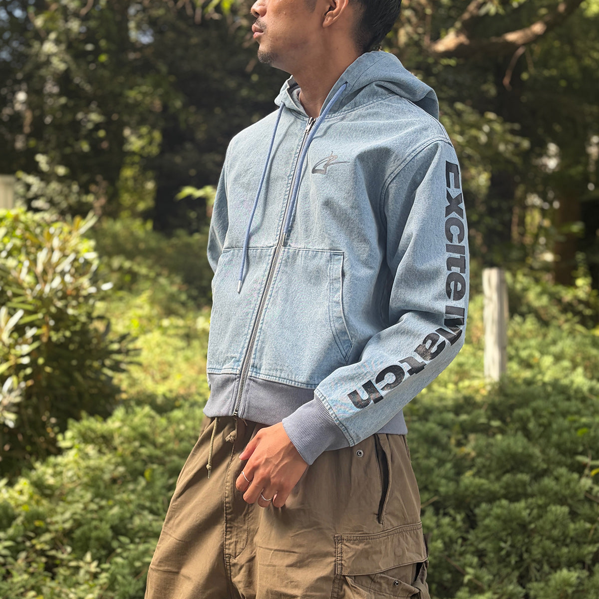 中谷潤人×ExciteMatch タイガーzipパーカー