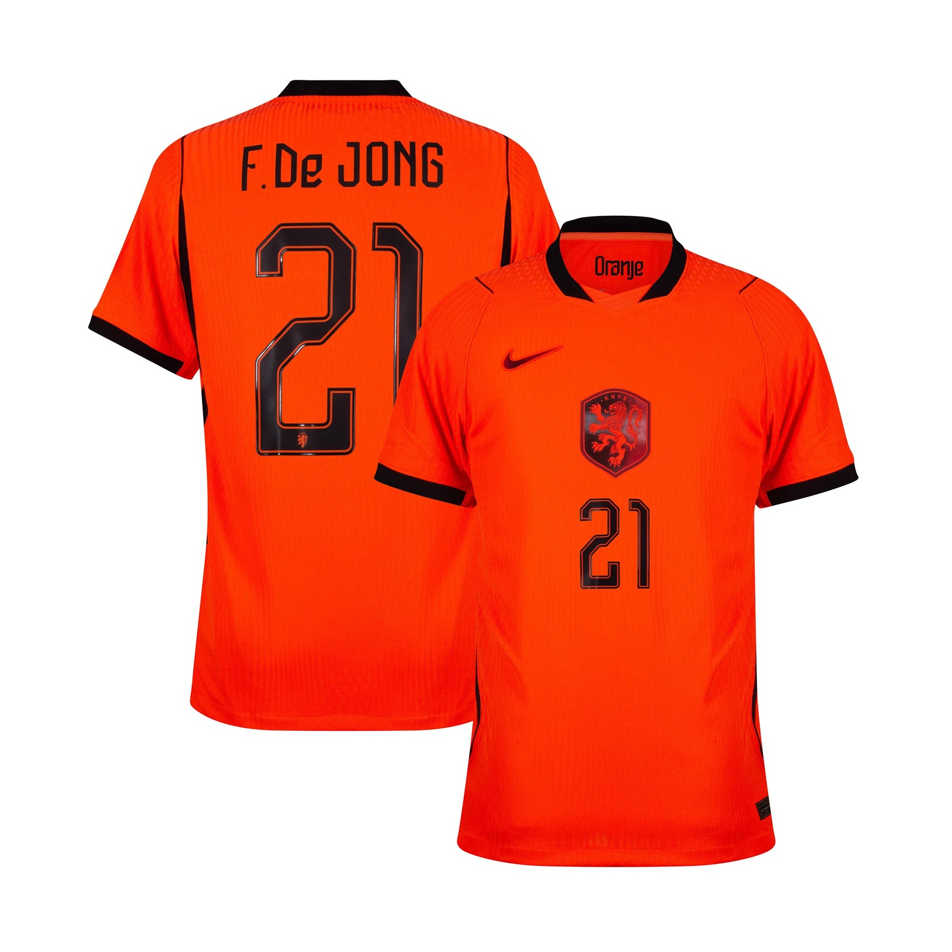 ほ*☆様 F・デヨング オランダ代表ユニフォーム カタール2023 フレンキー・デ・ヨング オランダ代表ユニフォーム #21 | WOWOW百貨店