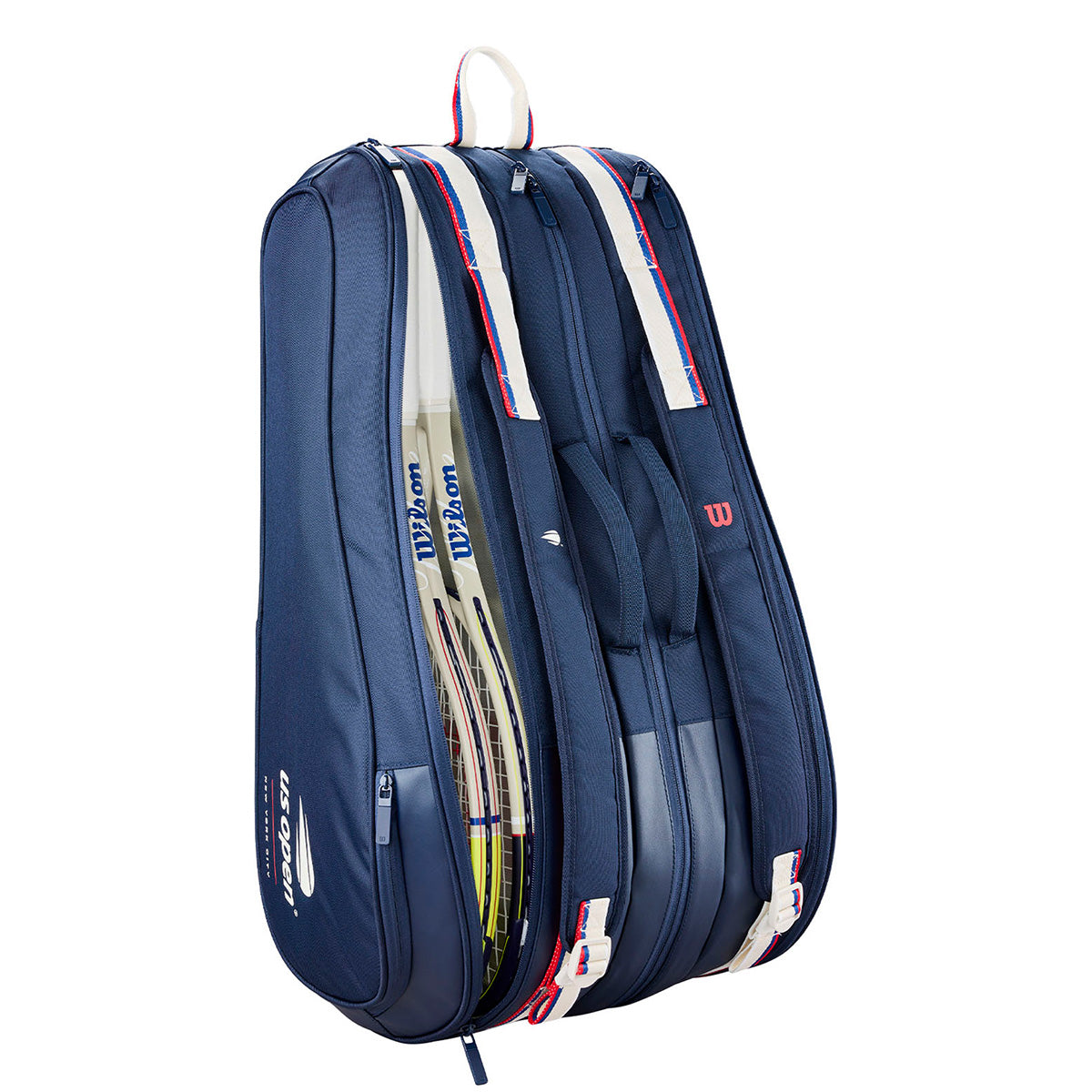 全米オープンテニス ツアーラケットバッグ12pk（ウイルソン）