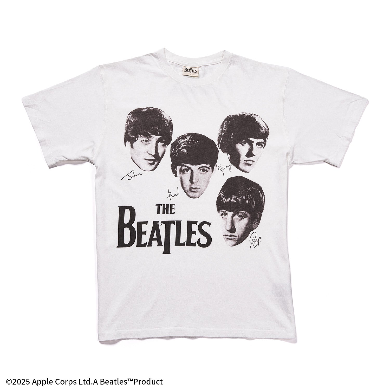 ザ・ビートルズ  PHOTO SIGN Tシャツ