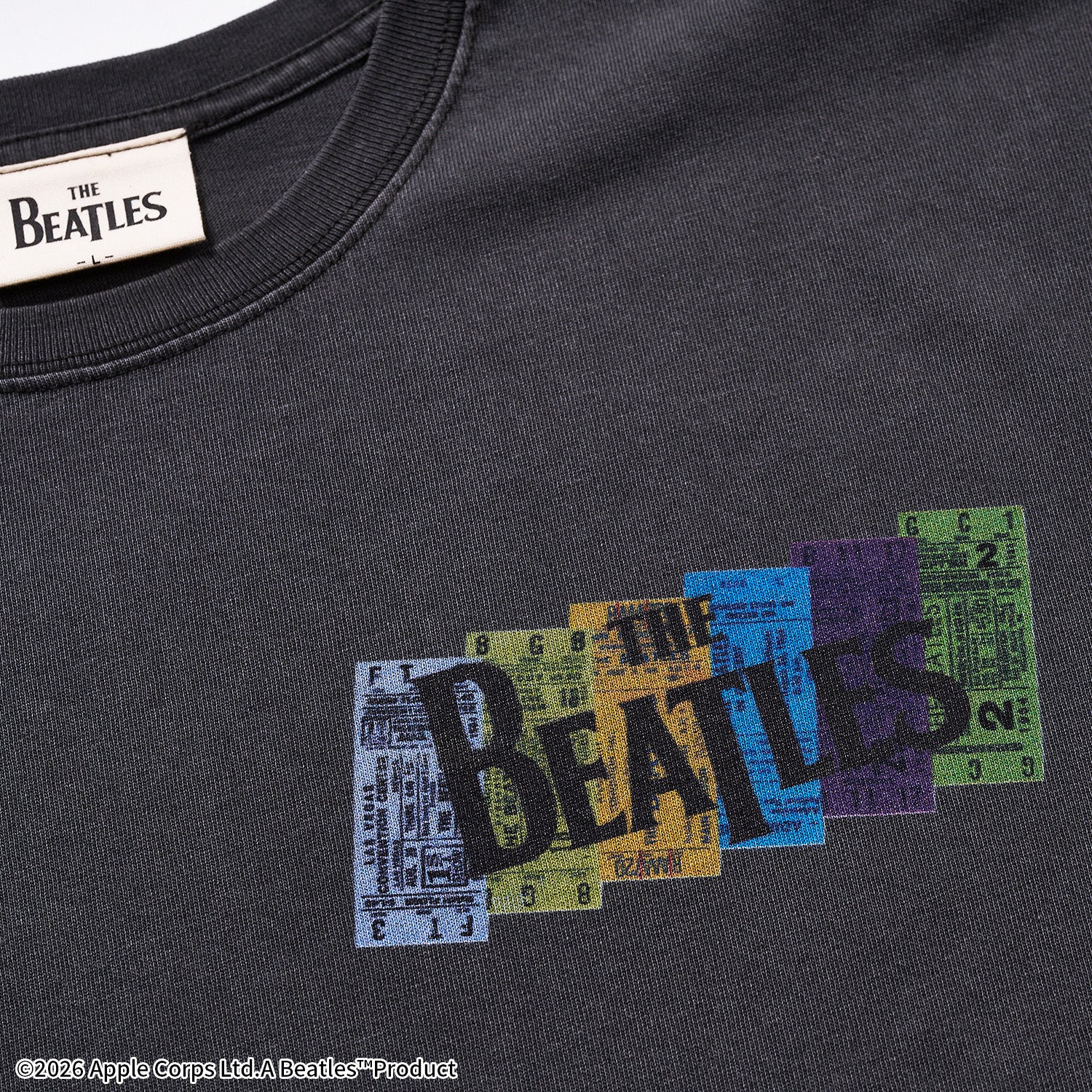 ザ・ビートルズ   60' LIVE TICKET Tシャツ