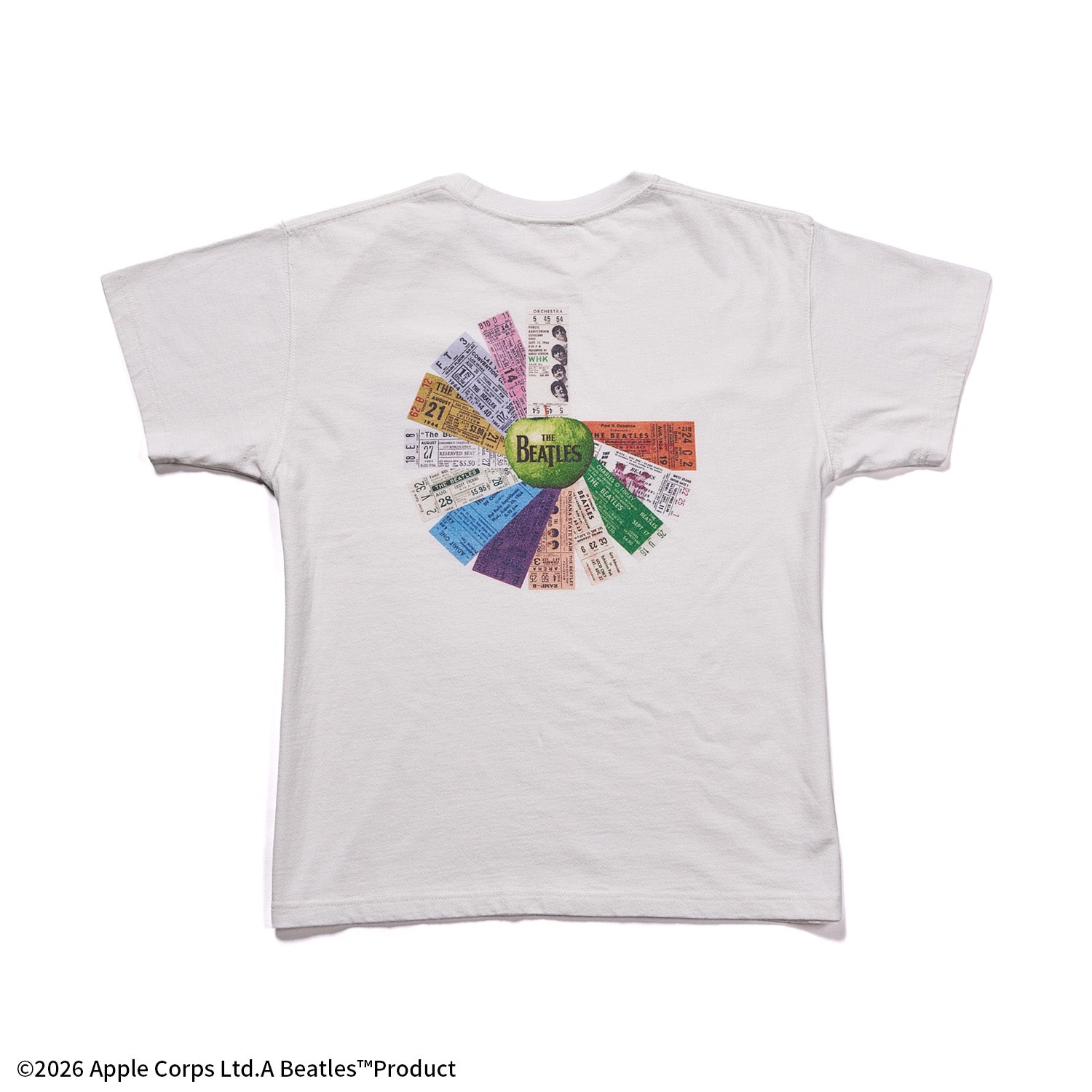 ザ・ビートルズ   60' LIVE TICKET Tシャツ