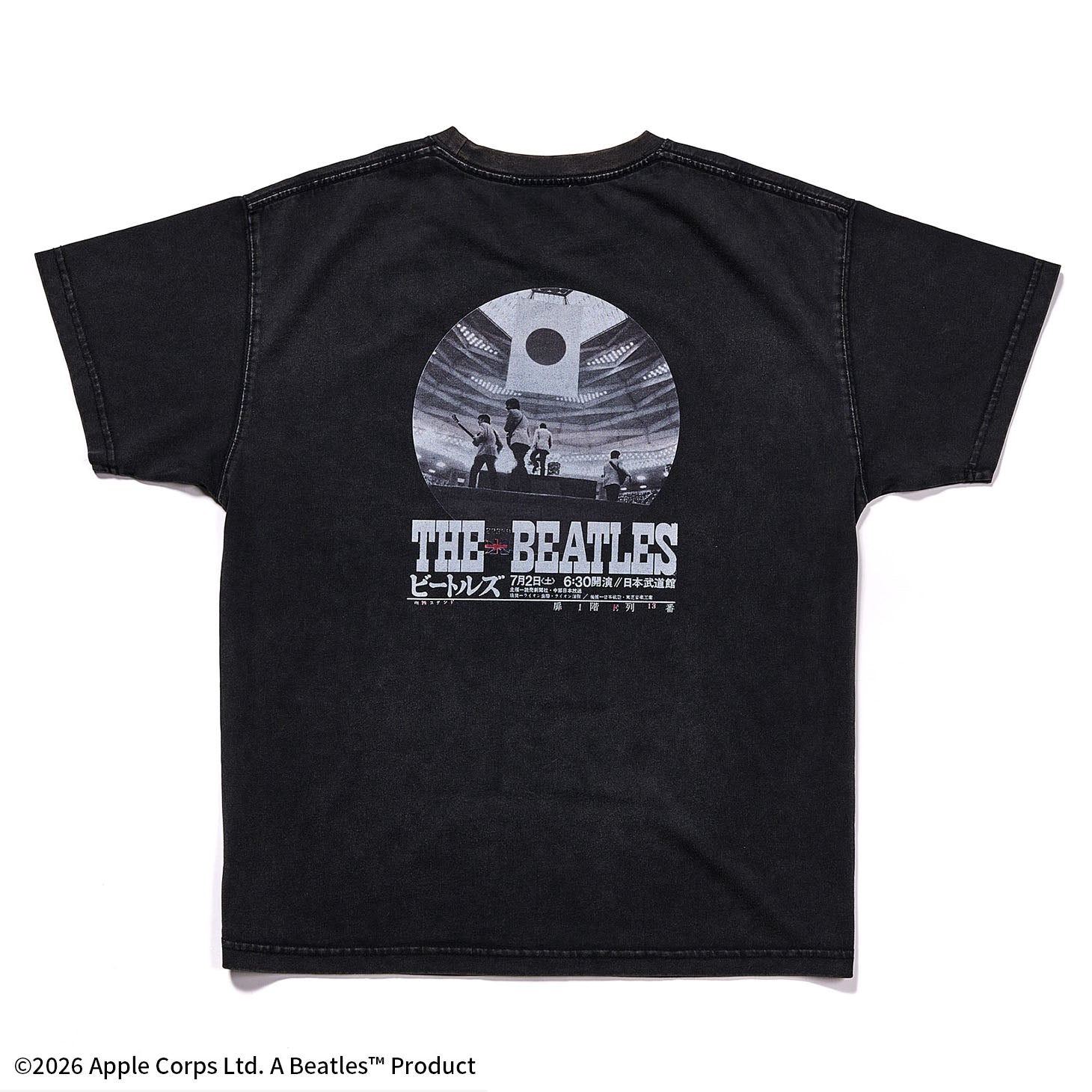 ザ・ビートルズ 60th Anniversary of arrival in Japan Tシャツ