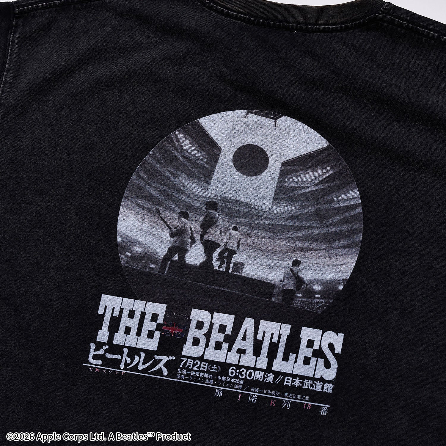 ザ・ビートルズ 60th Anniversary of arrival in Japan Tシャツ