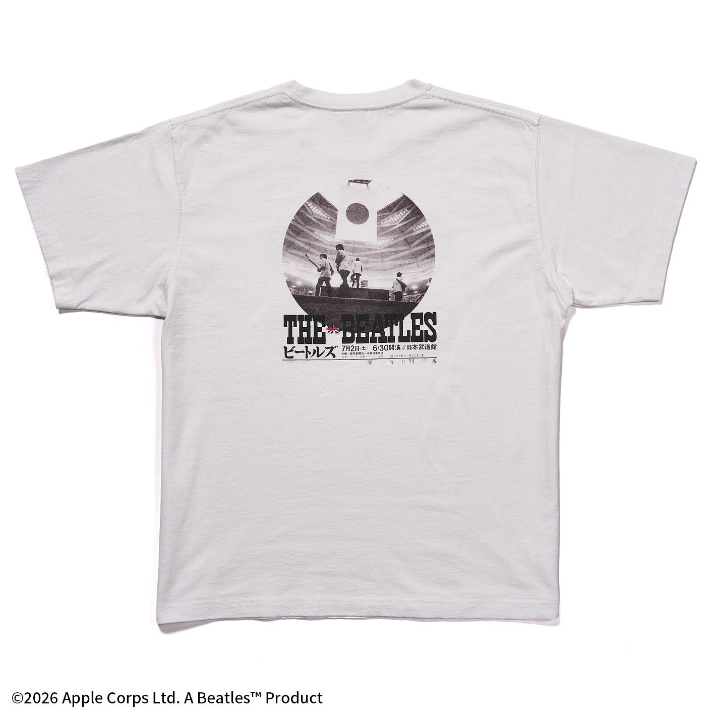 ザ・ビートルズ  60th Anniversary of arrival in Japan Tシャツ
