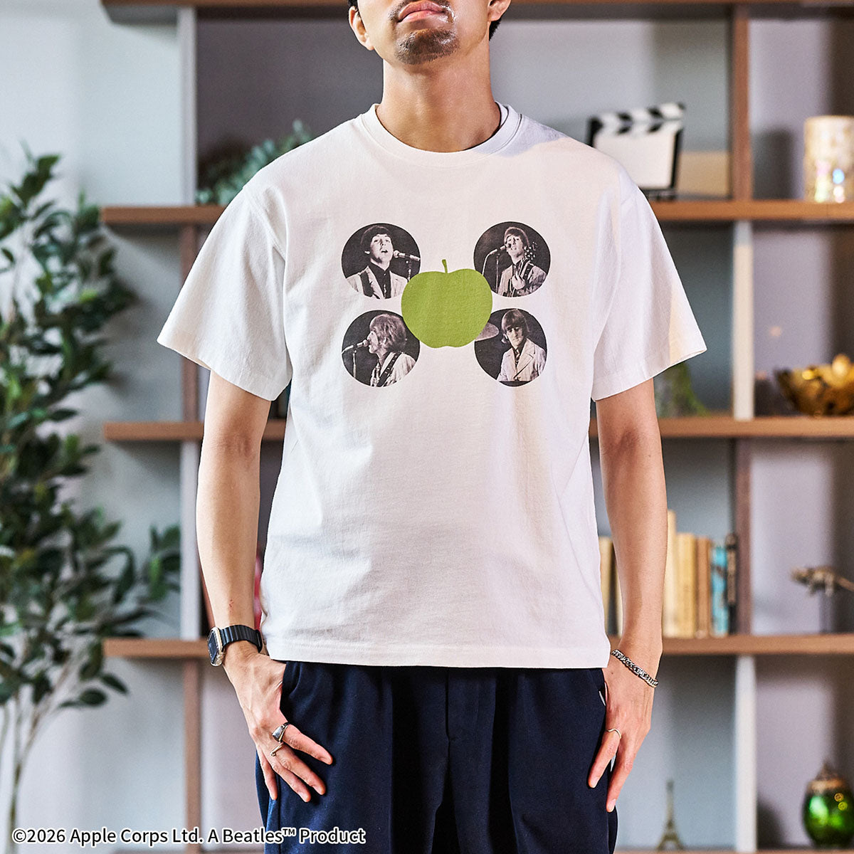 ザ・ビートルズ  60th Anniversary of arrival in Japan Tシャツ