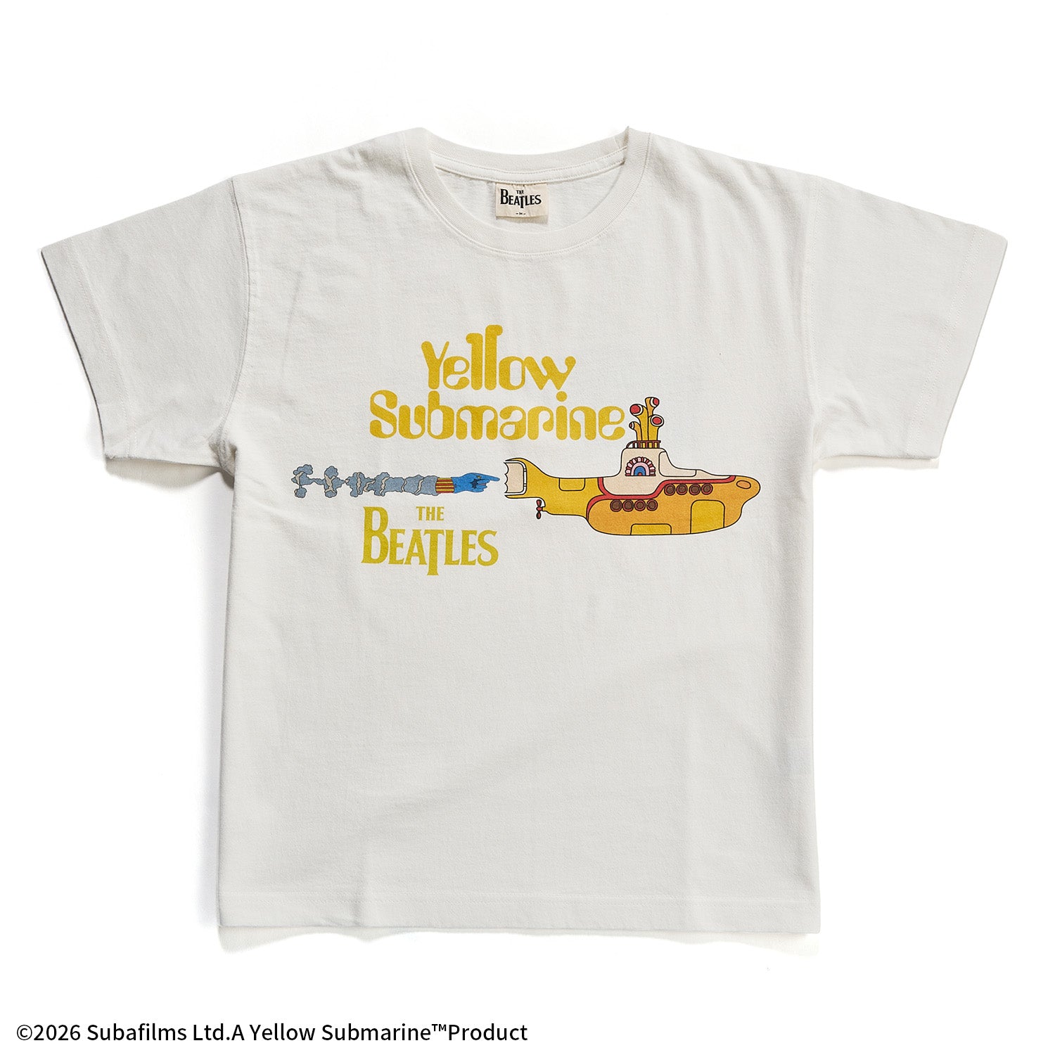 ビートルズ　イエロー サブマリン ドット ザ ビートルズ 半袖Tシャツ ザ・ビートルズ YELLOW SUBMARINE Tシャツ | WOWOW百貨店