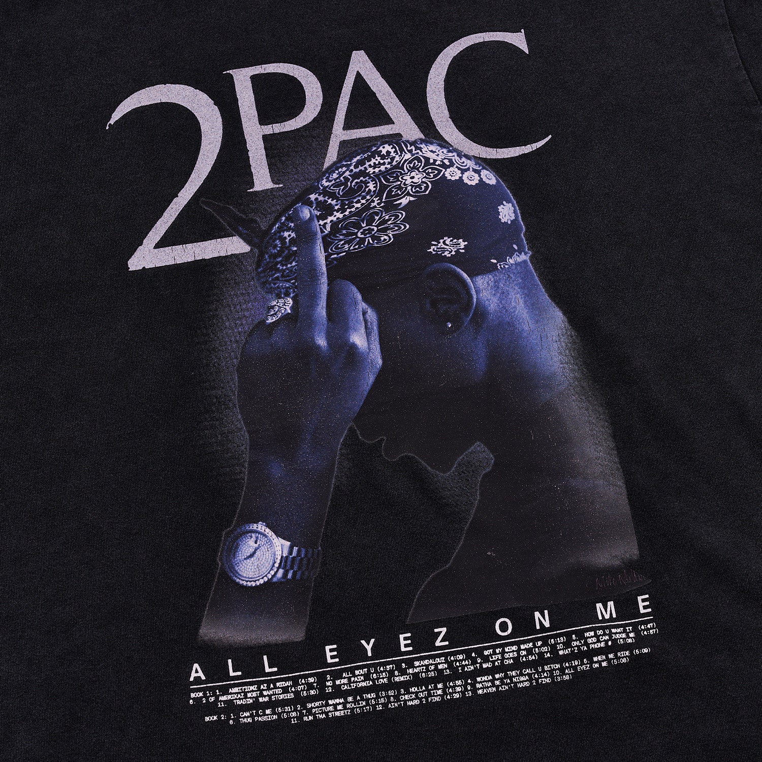 2パック All Eyez On Me Tシャツ（U/MUSIC）