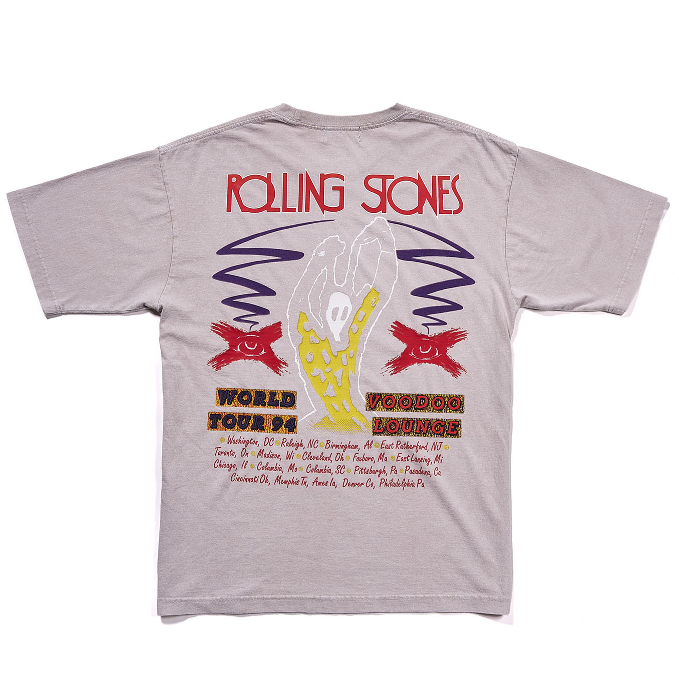 ザ・ローリング・ストーンズ Voodoo Lounge World Tour 94 Tシャツ（U/MUSIC）