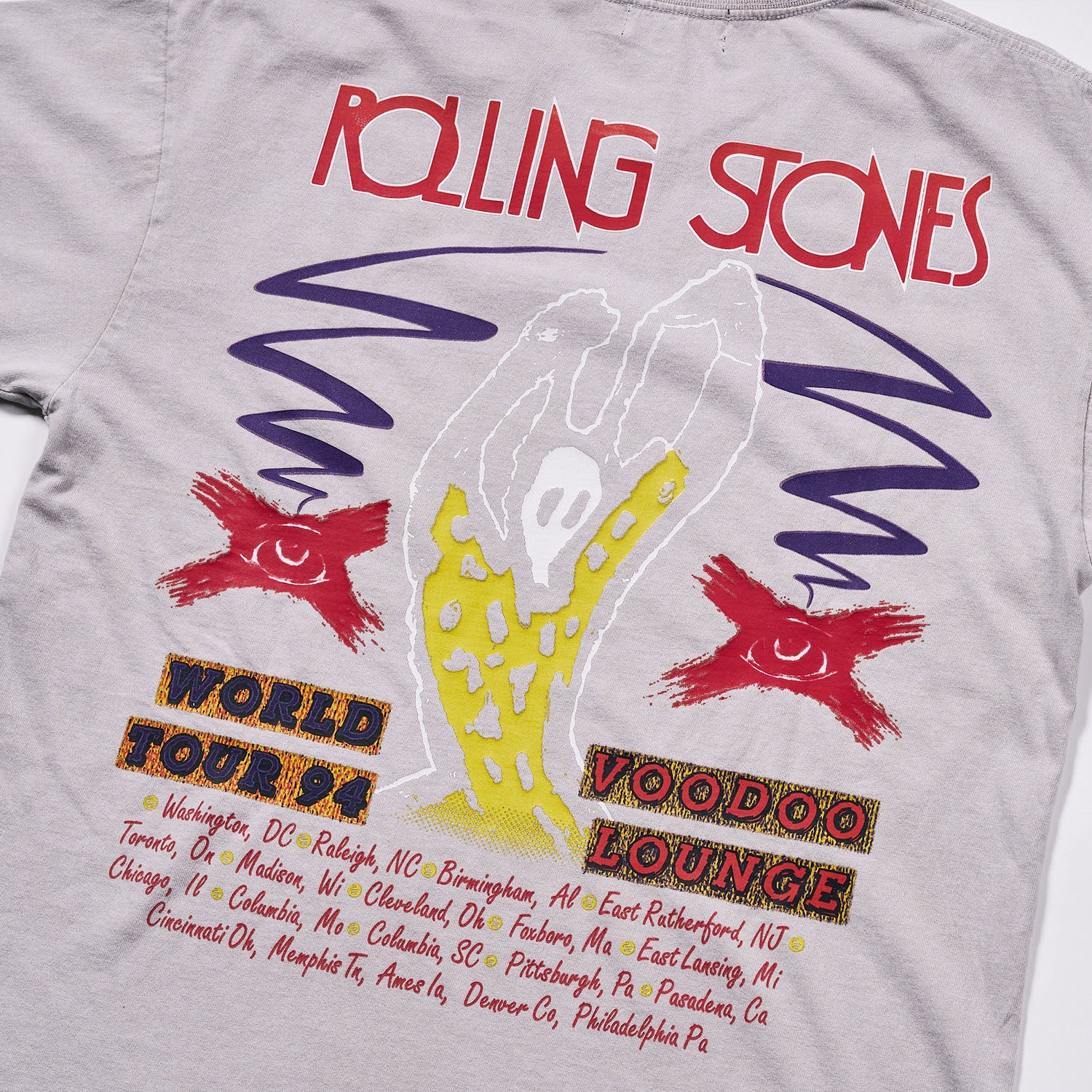 ザ・ローリング・ストーンズ Voodoo Lounge World Tour 94 Tシャツ（U/MUSIC）