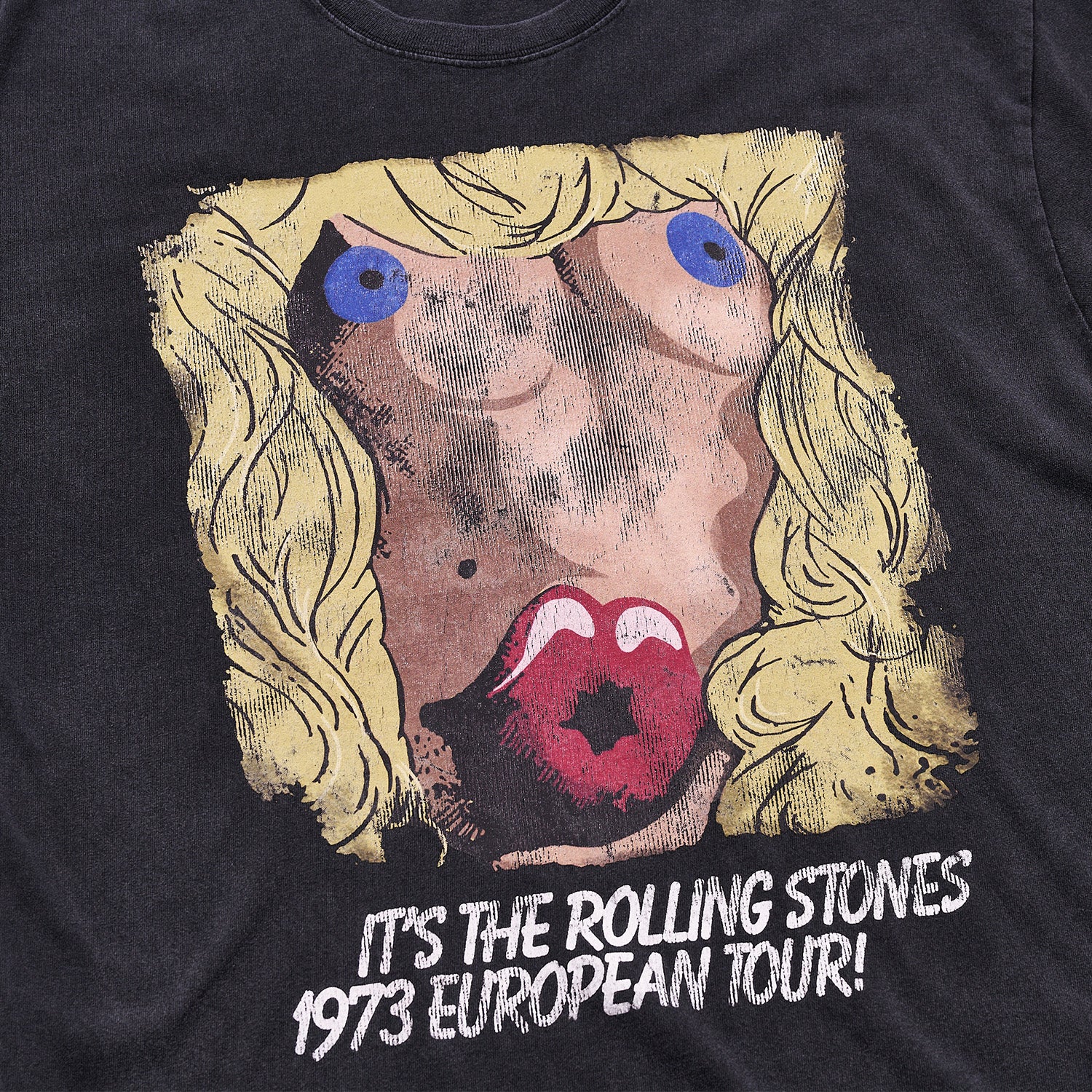ザ・ローリング・ストーンズ European Tour 1973 Tシャツ（U/MUSIC