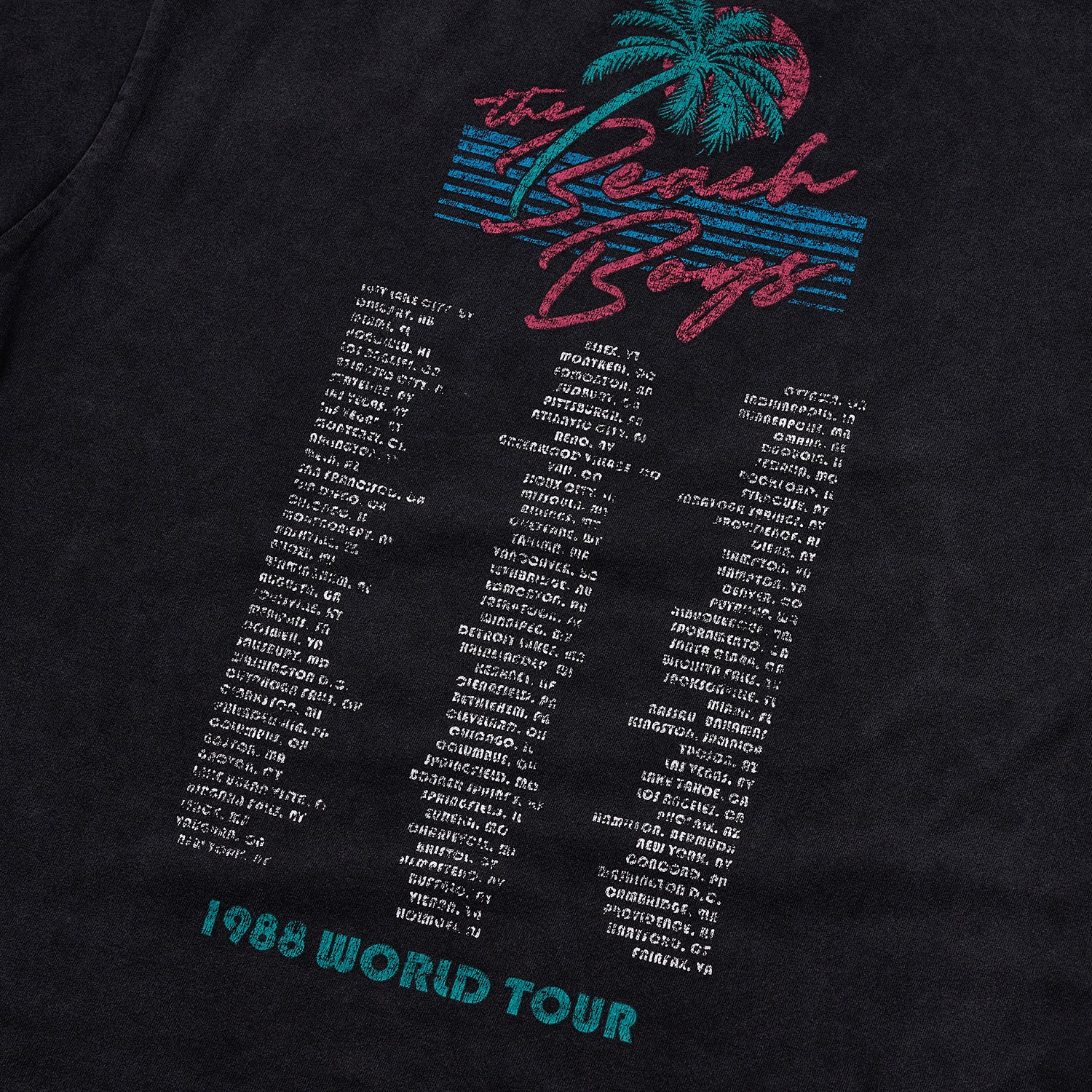 ザ・ビーチ・ボーイズ 1988 WORLD TOUR Tシャツ(U/MUSIC)