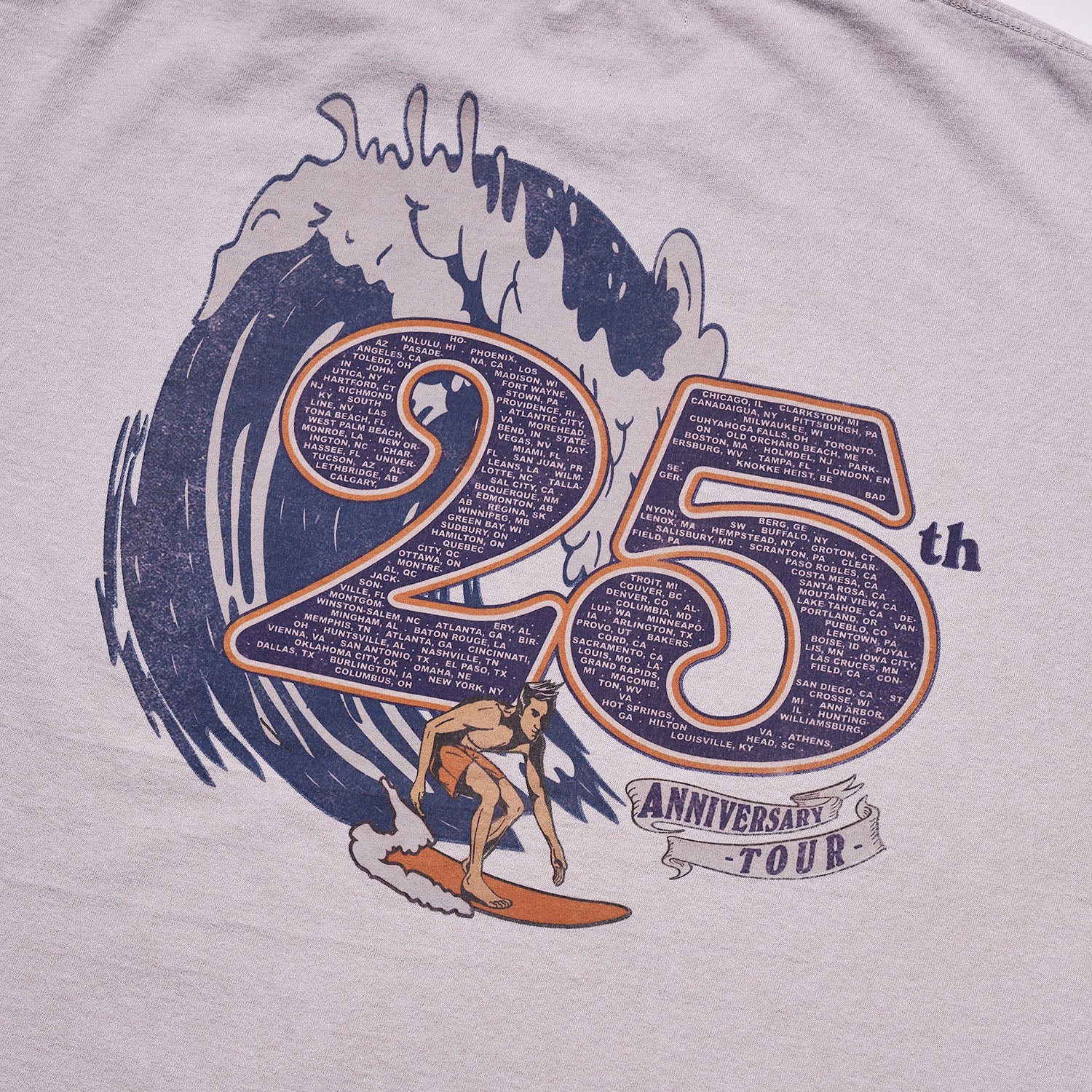 ザ・ビーチ・ボーイズ 25th Anniversary TOUR Tシャツ(U/MUSIC)