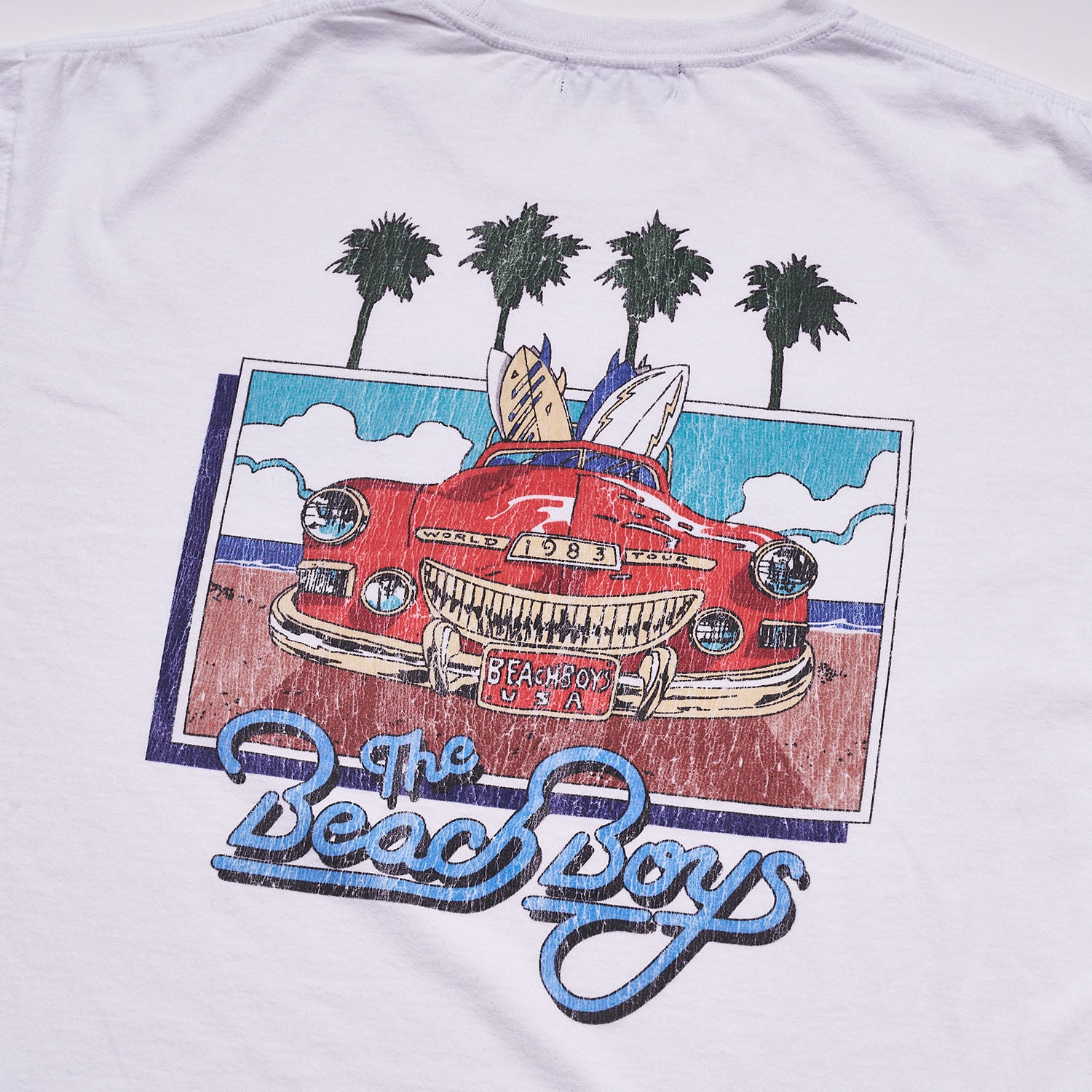 ザ・ビーチ・ボーイズ 1983 WORLD TOUR Tシャツ(U/MUSIC)