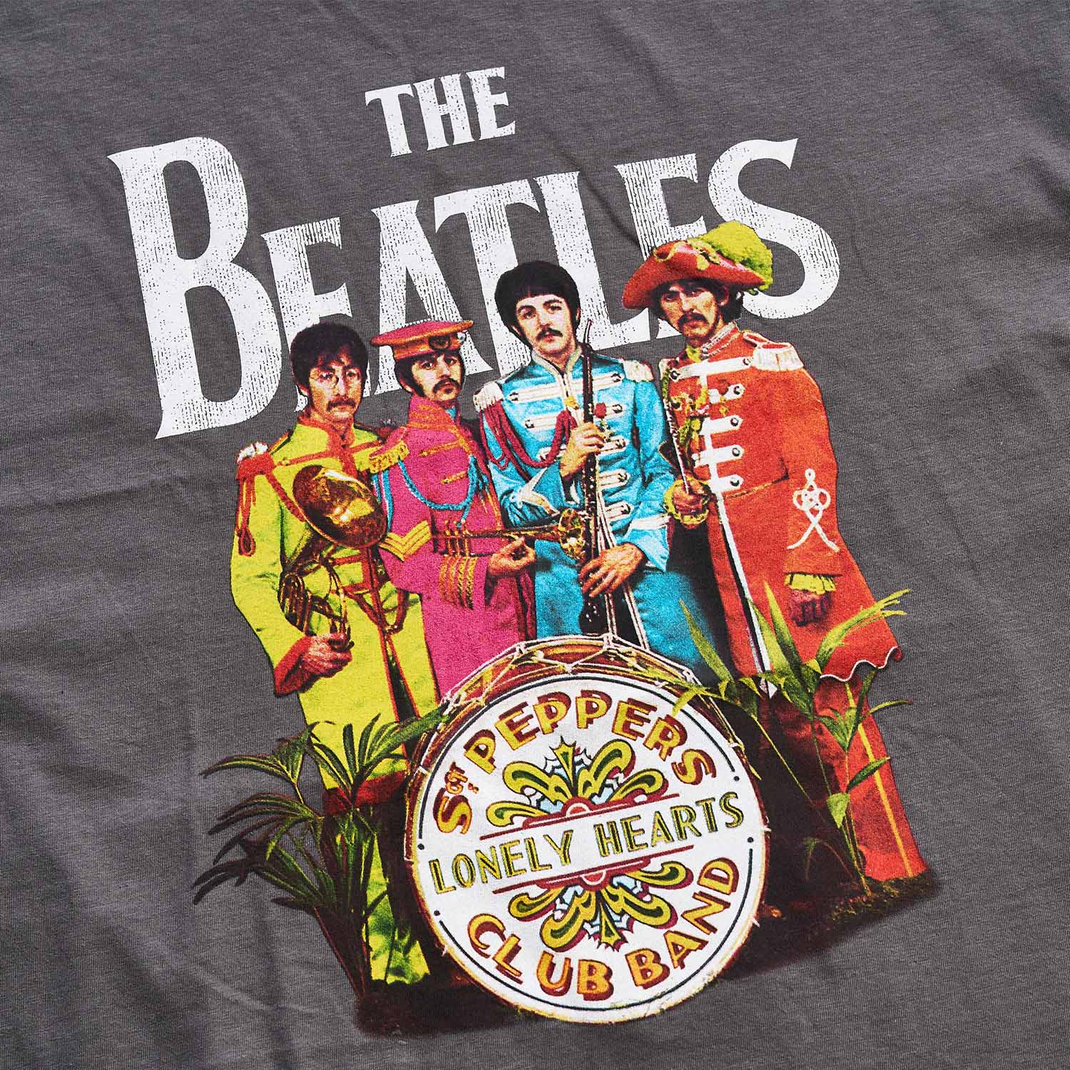 ザ・ビートルズ Sgt. Pepper & Drum Tシャツ（ロック・オフ/ROCK OFF）