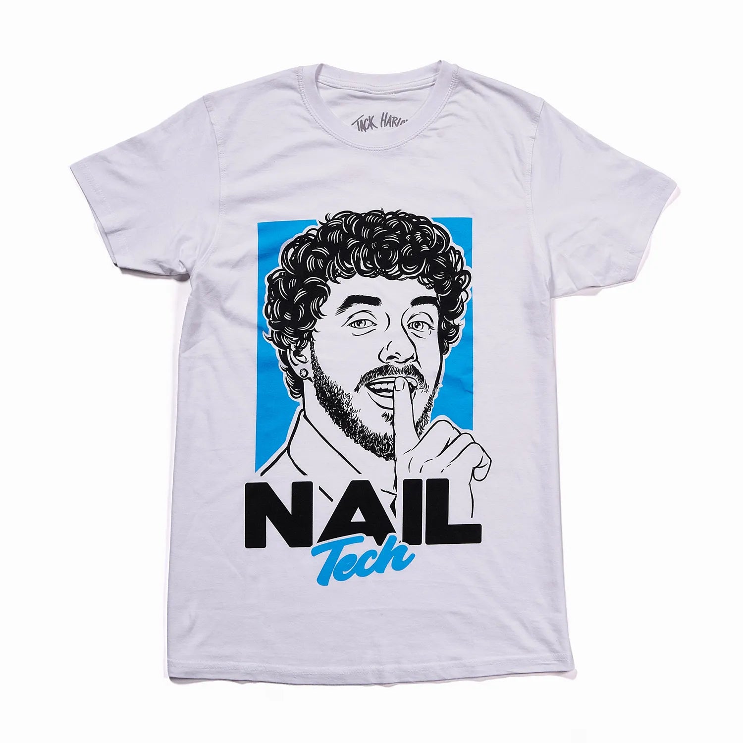 ジャック・ハーロウ Nail Tech　Tシャツ（ロック・オフ/ROCK OFF）