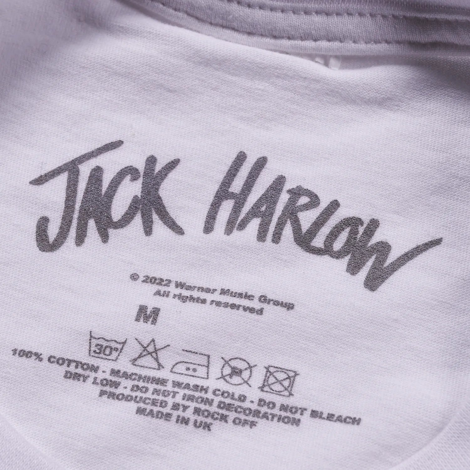 ジャック・ハーロウ Nail Tech　Tシャツ（ロック・オフ/ROCK OFF）