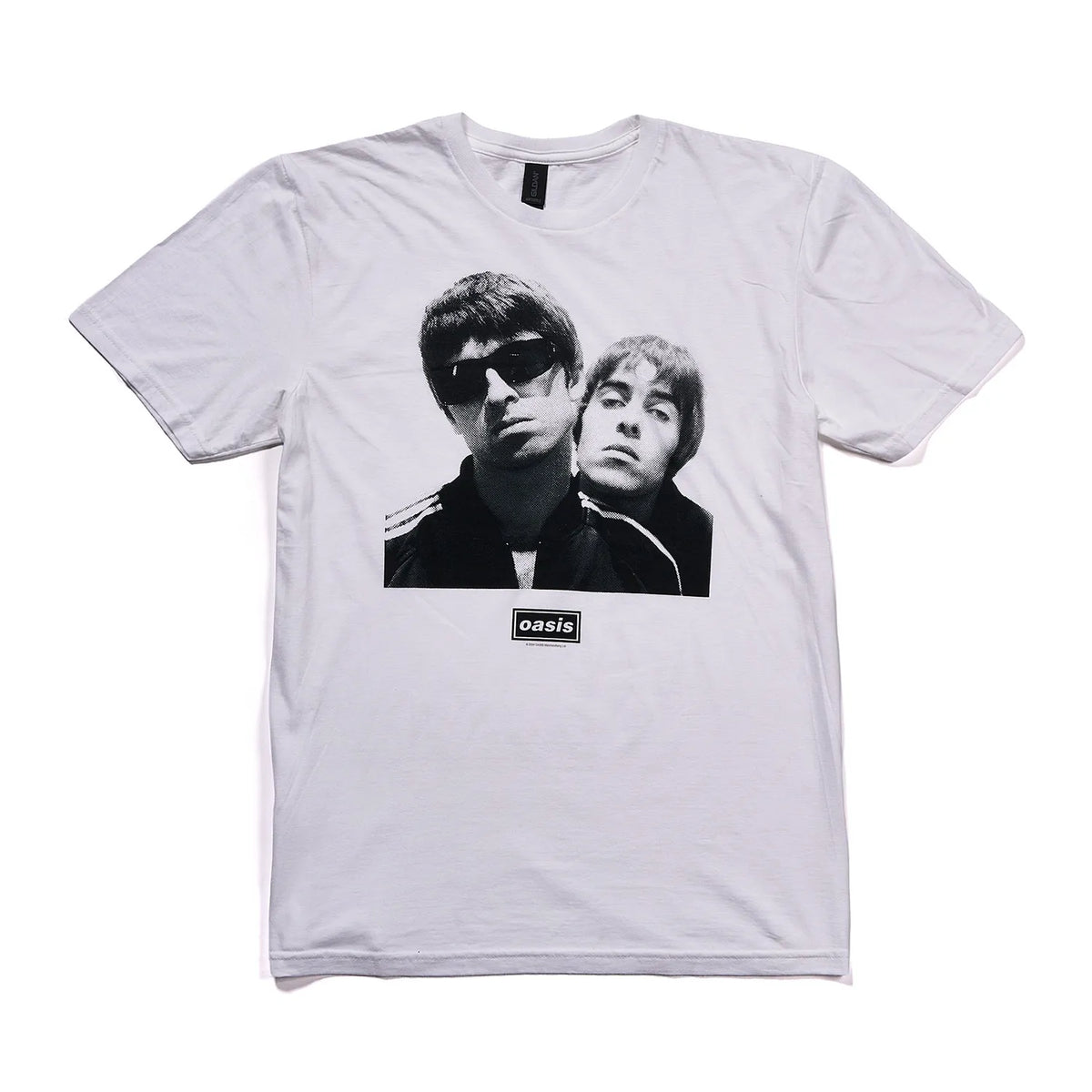 SILAS Liam Gallagher フォトTシャツ XLサイズ oasis オアシス Noel & Liam Square Photo Tシャツ（ロック・オフ/ROCK OFF