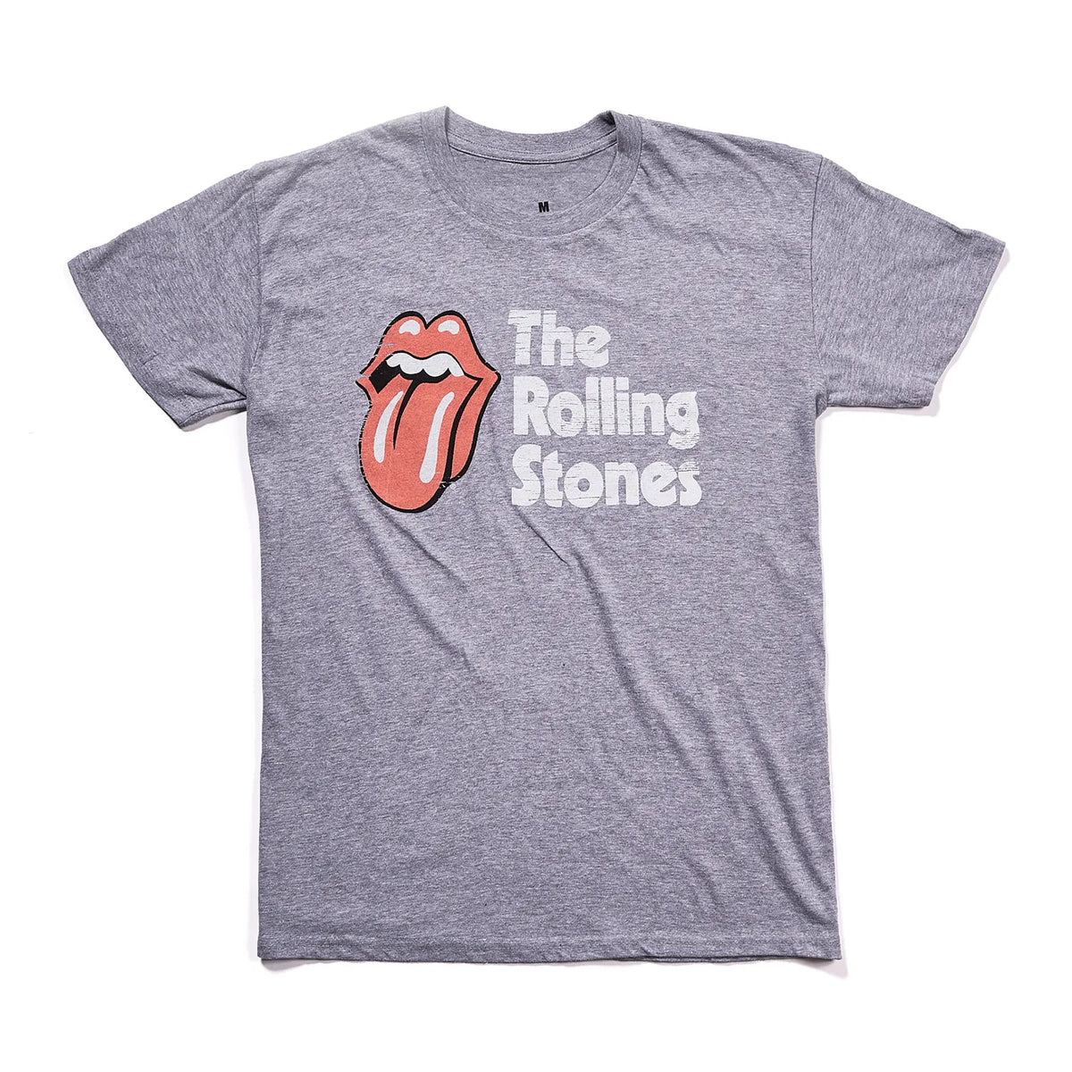 ザ・ローリング・ストーンズ Scratched Logo Tシャツ（ロック・オフ