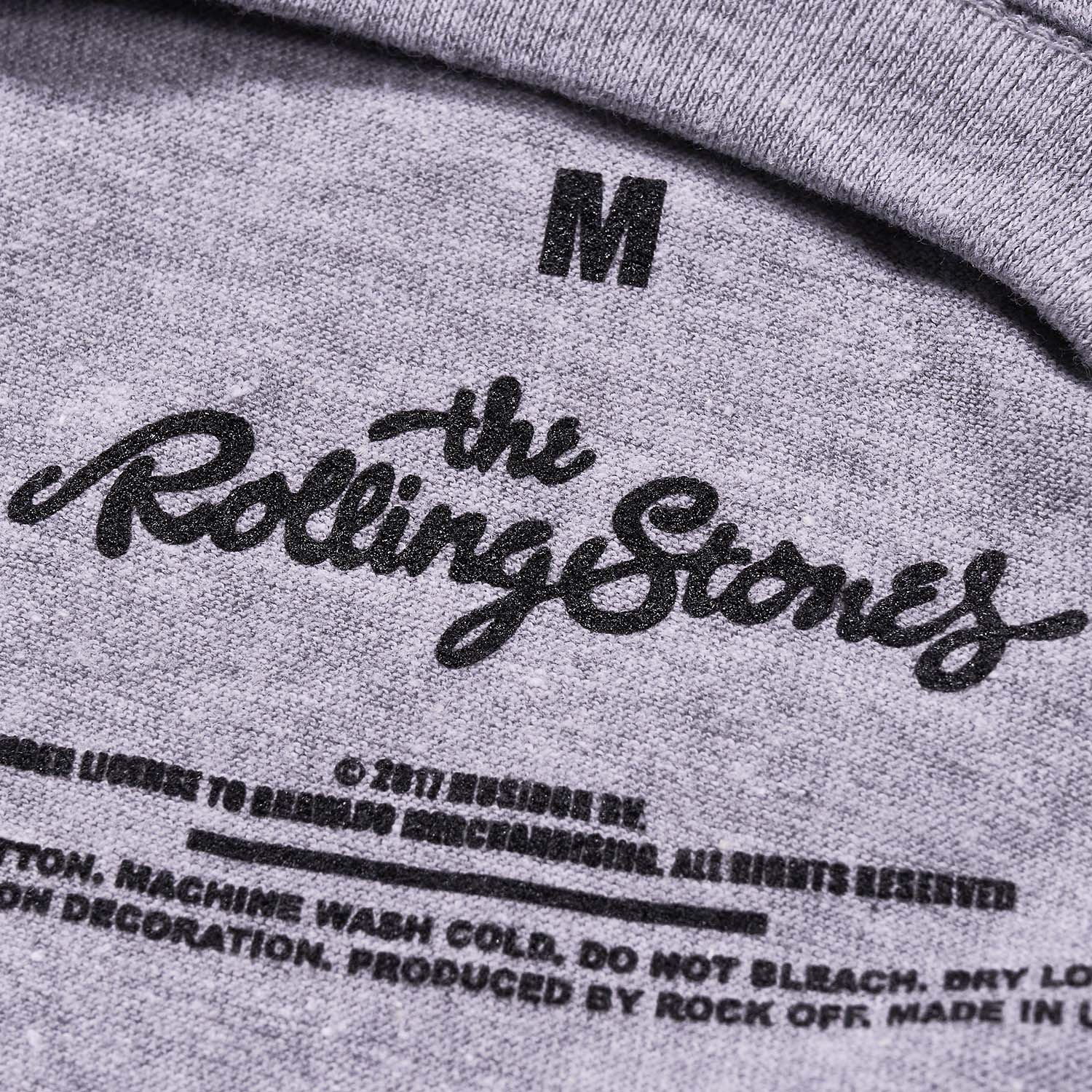 ザ・ローリング・ストーンズ Scratched Logo Tシャツ（ロック・オフ/ROCK OFF）