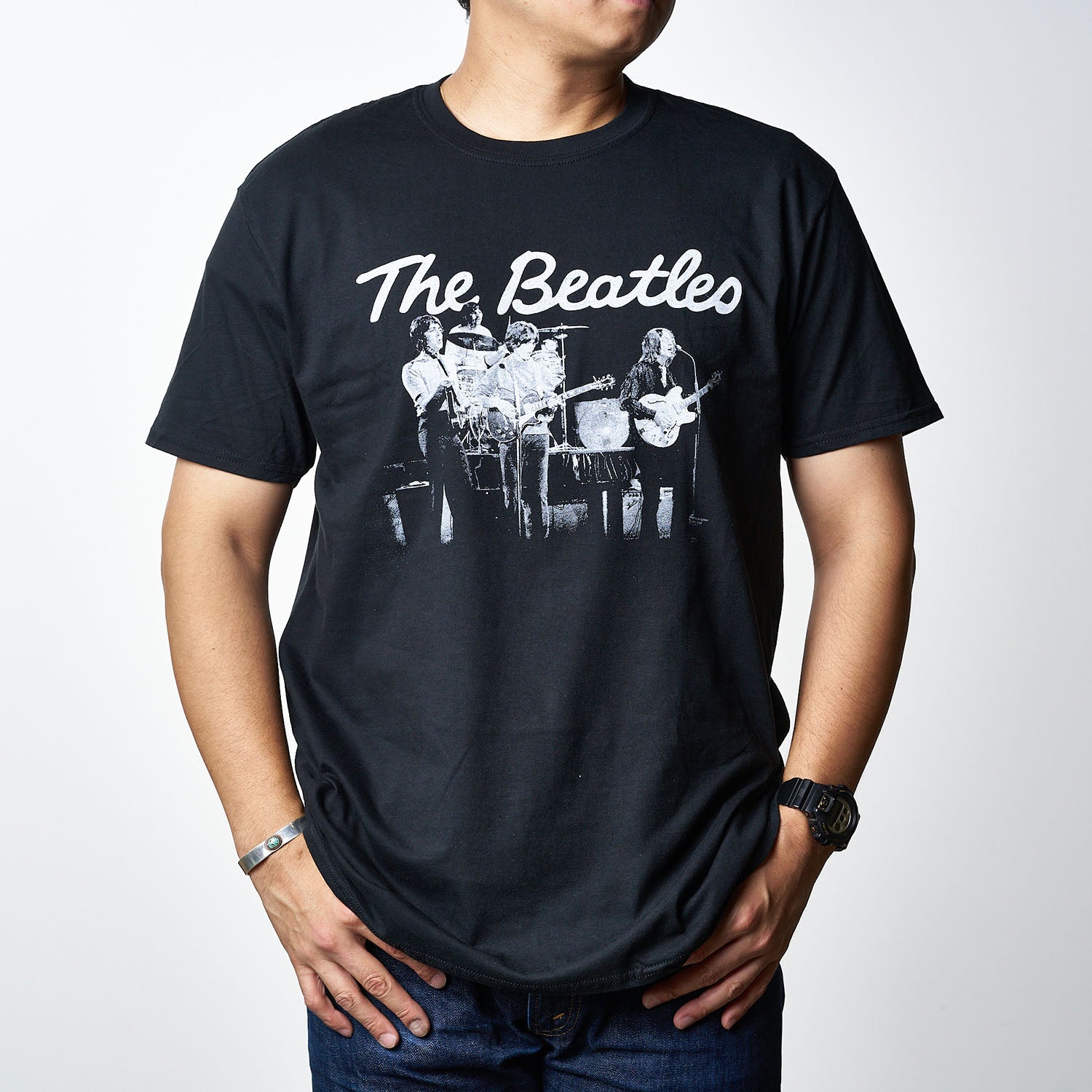 ザ・ビートルズ 1968 Live Photo Tシャツ（ロック・オフ/ROCK OFF