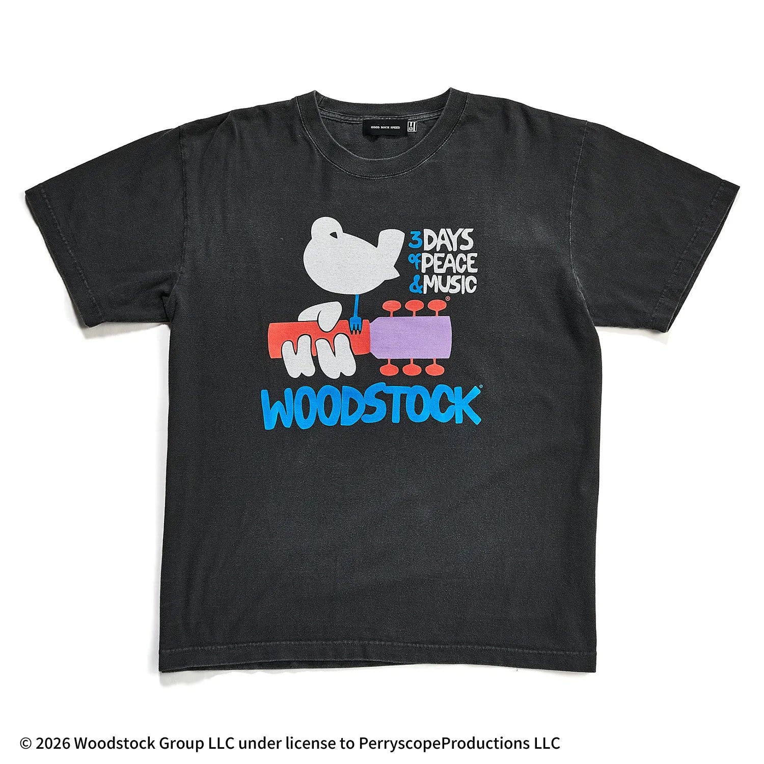 ウッドストック SYMBOLIC ART Tシャツ（グッドロックスピード/GOOD ROCK SPEED）