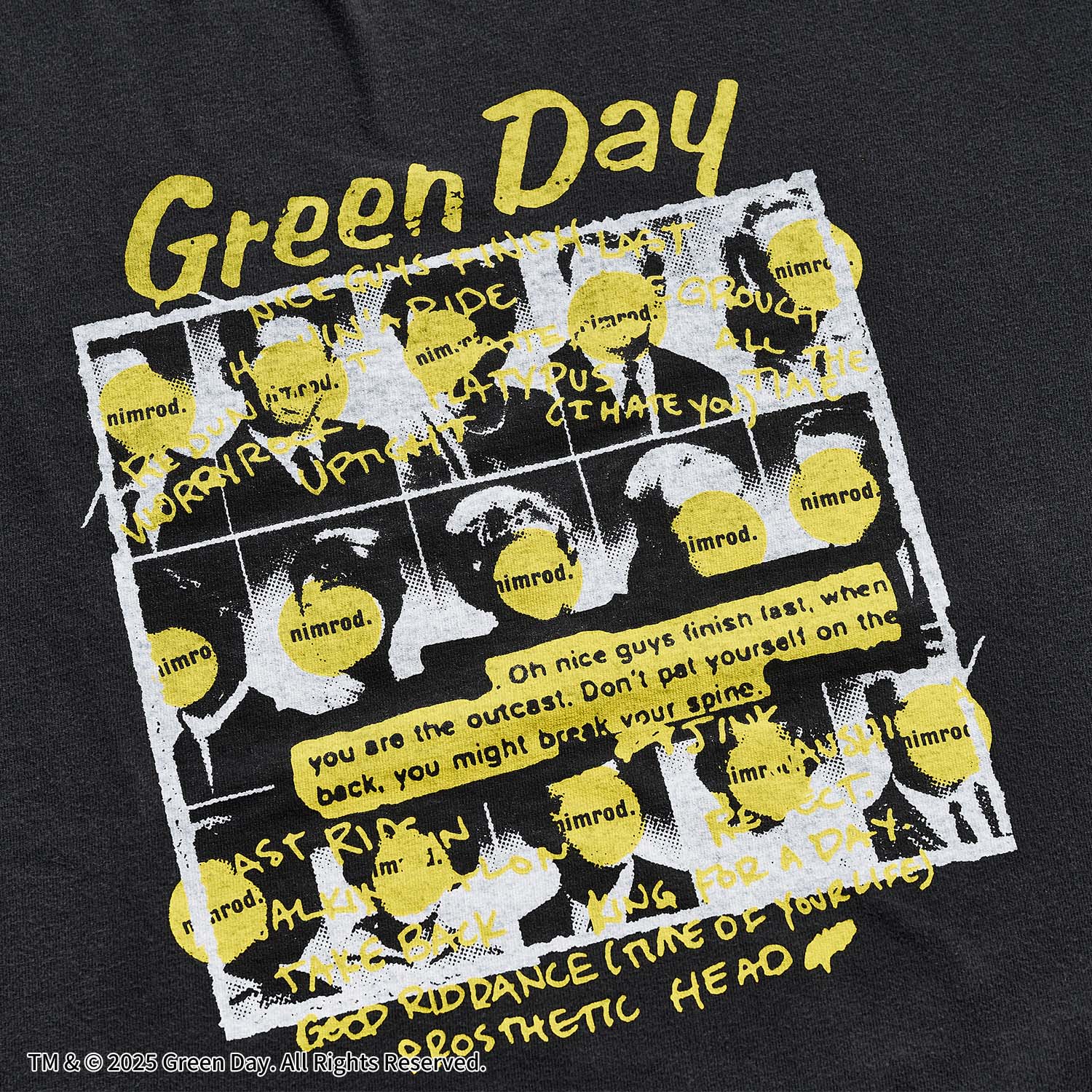 グリーン・デイ Nimrod Tシャツ（グッドロックスピード/GOOD ROCK SPEED）
