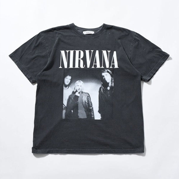 ニルヴァーナ　SMELLS LIKE TEEN SPIRITK　Tシャツ(ジョンブル/JOHNBULL)
