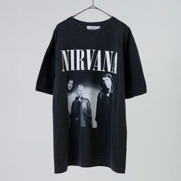 ニルヴァーナ　SMELLS LIKE TEEN SPIRITK　Tシャツ(ジョンブル/JOHNBULL)