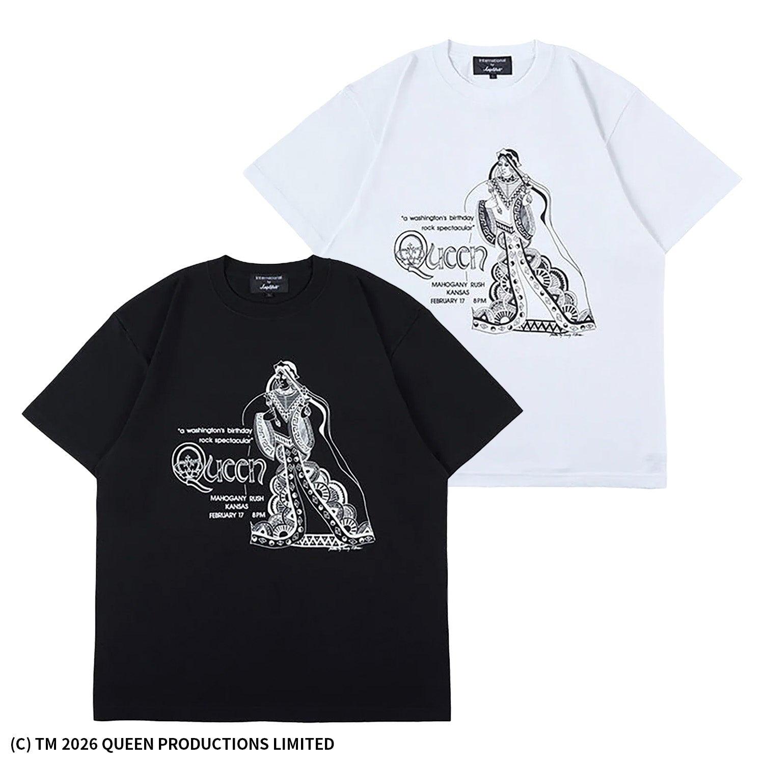 International by Amplifier "Queen""Poster" T-SHIRT