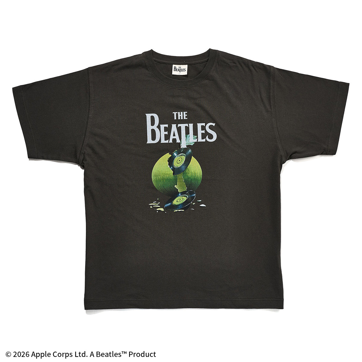 ザ・ビートルズ RECORD プリントTシャツ