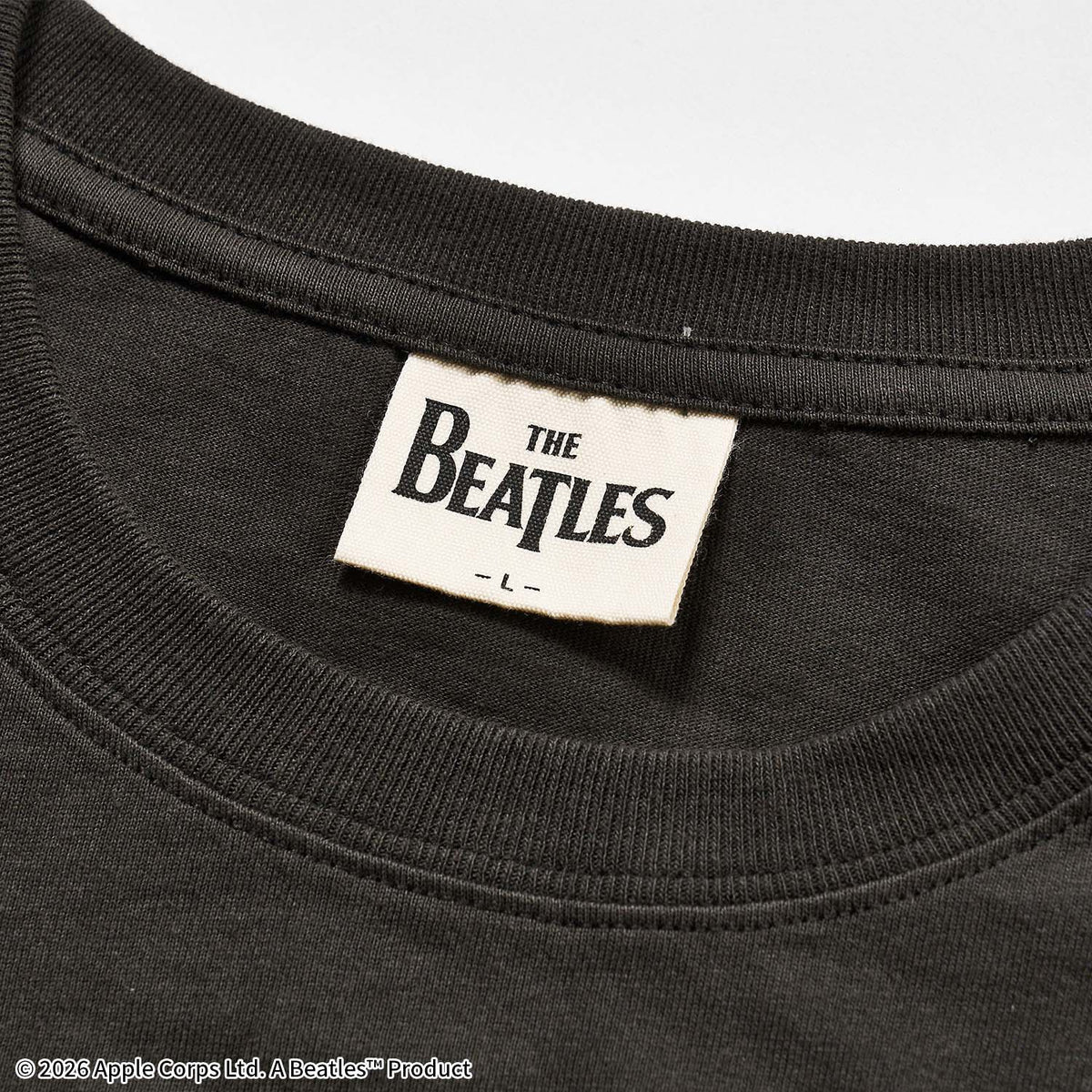 ザ・ビートルズ RECORD プリントTシャツ
