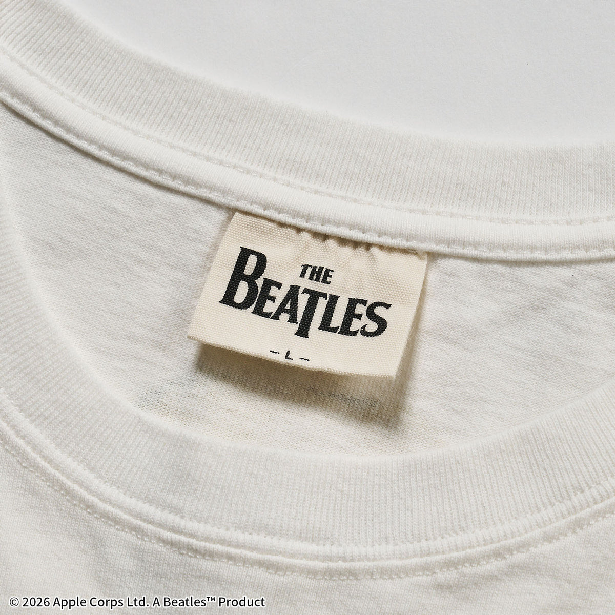 ザ・ビートルズ RECORD プリントTシャツ