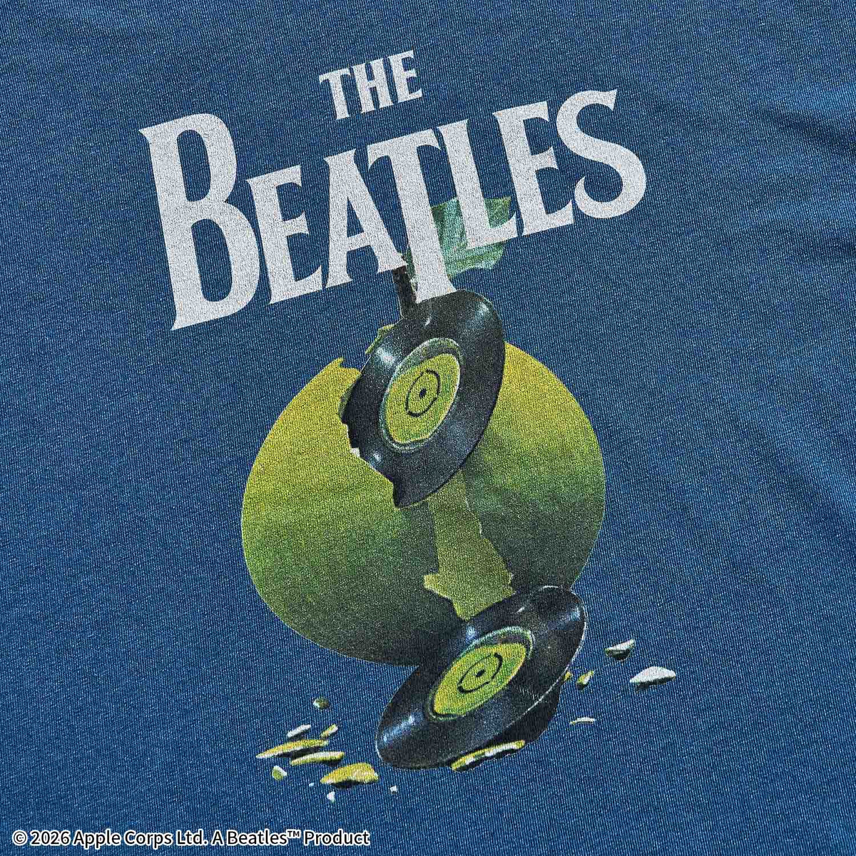 ザ・ビートルズ RECORD プリントTシャツ