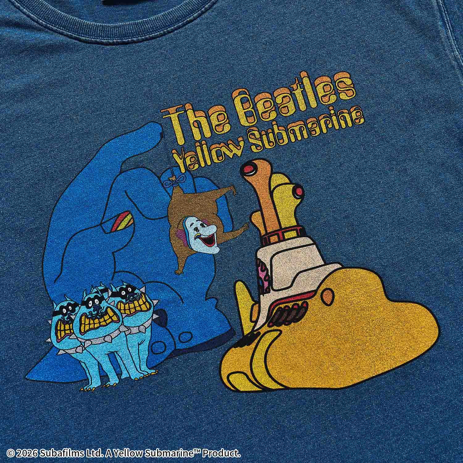 ザ・ビートルズ YELLOWSUBMARINE プリントTシャツ