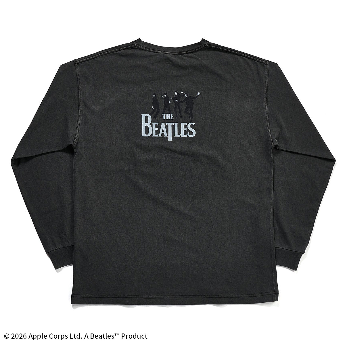 ザ・ビートルズ MEMBER APPLEプリント ロングスリーブTシャツ