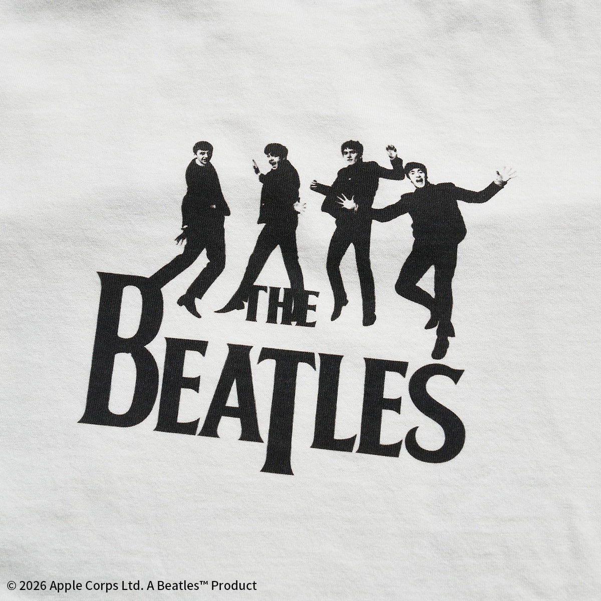 ザ・ビートルズ MEMBER APPLEプリント ロングスリーブTシャツ
