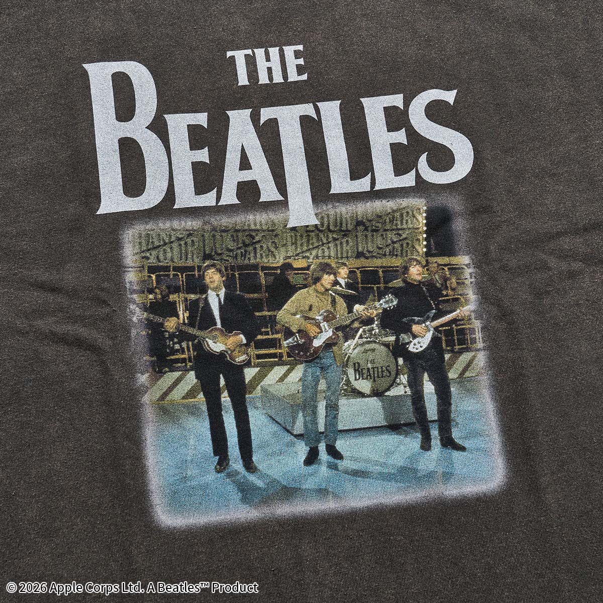ザ・ビートルズ MEMBERプリント ロングスリーブTシャツ