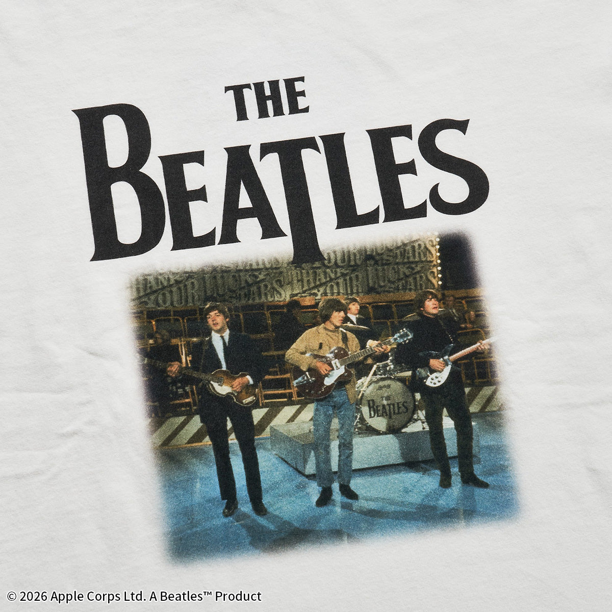 ザ・ビートルズ MEMBERプリント ロングスリーブTシャツ
