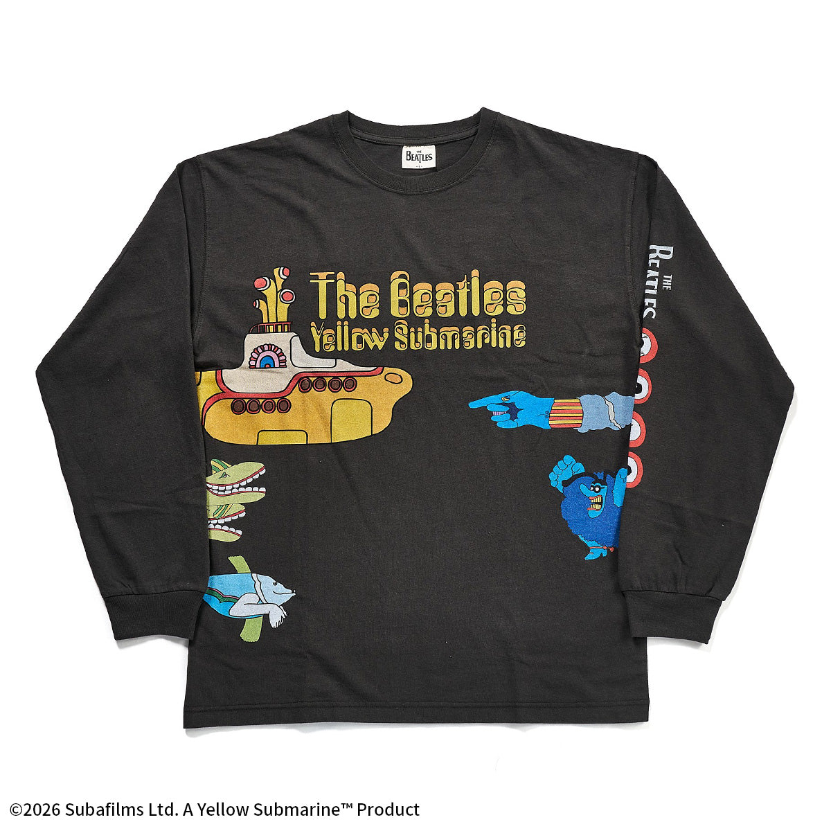ザ・ビートルズ YELLOWSUBMARINE ロングスリーブTシャツ