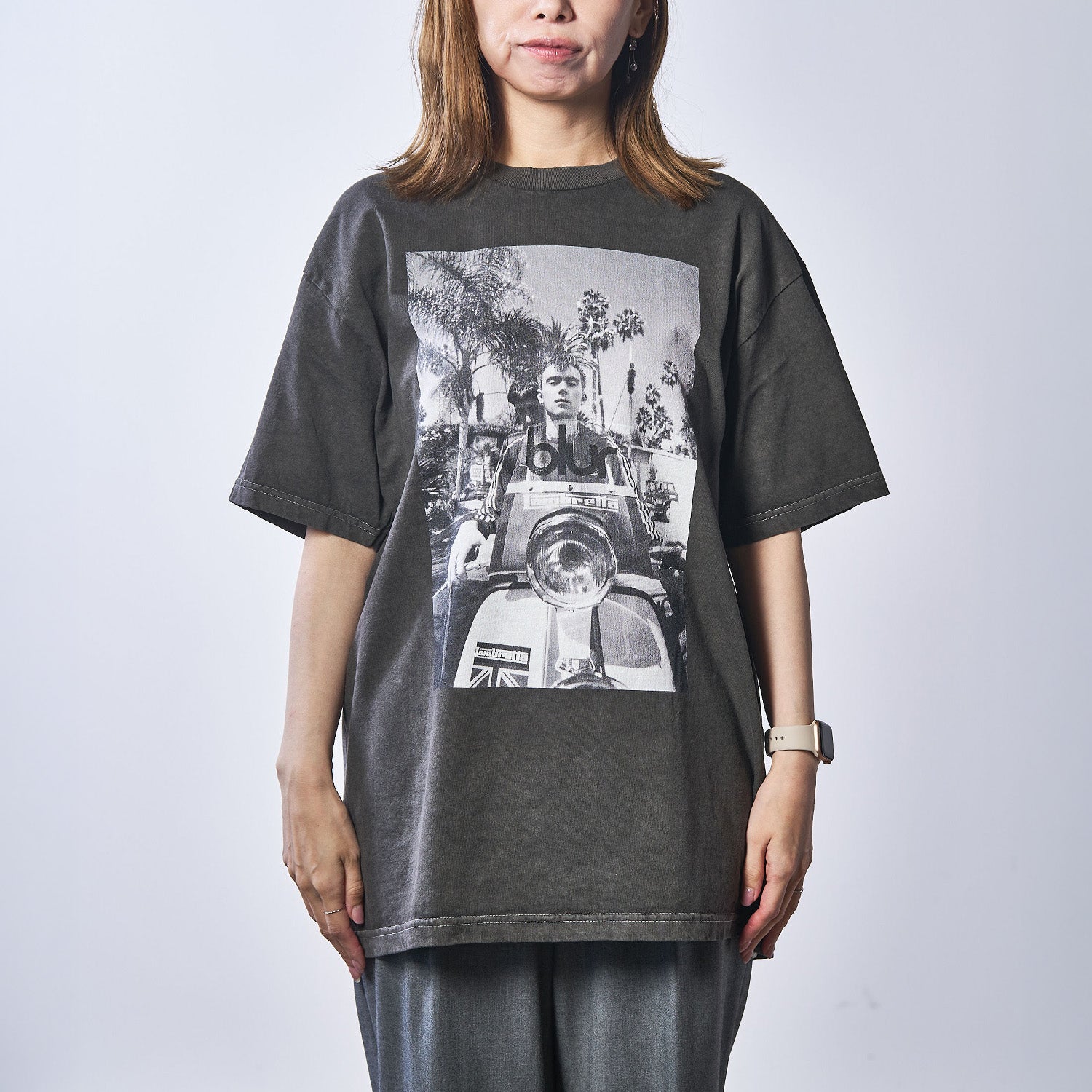 ブラー プリントTシャツ(ジョンブル/JOHNBULL)