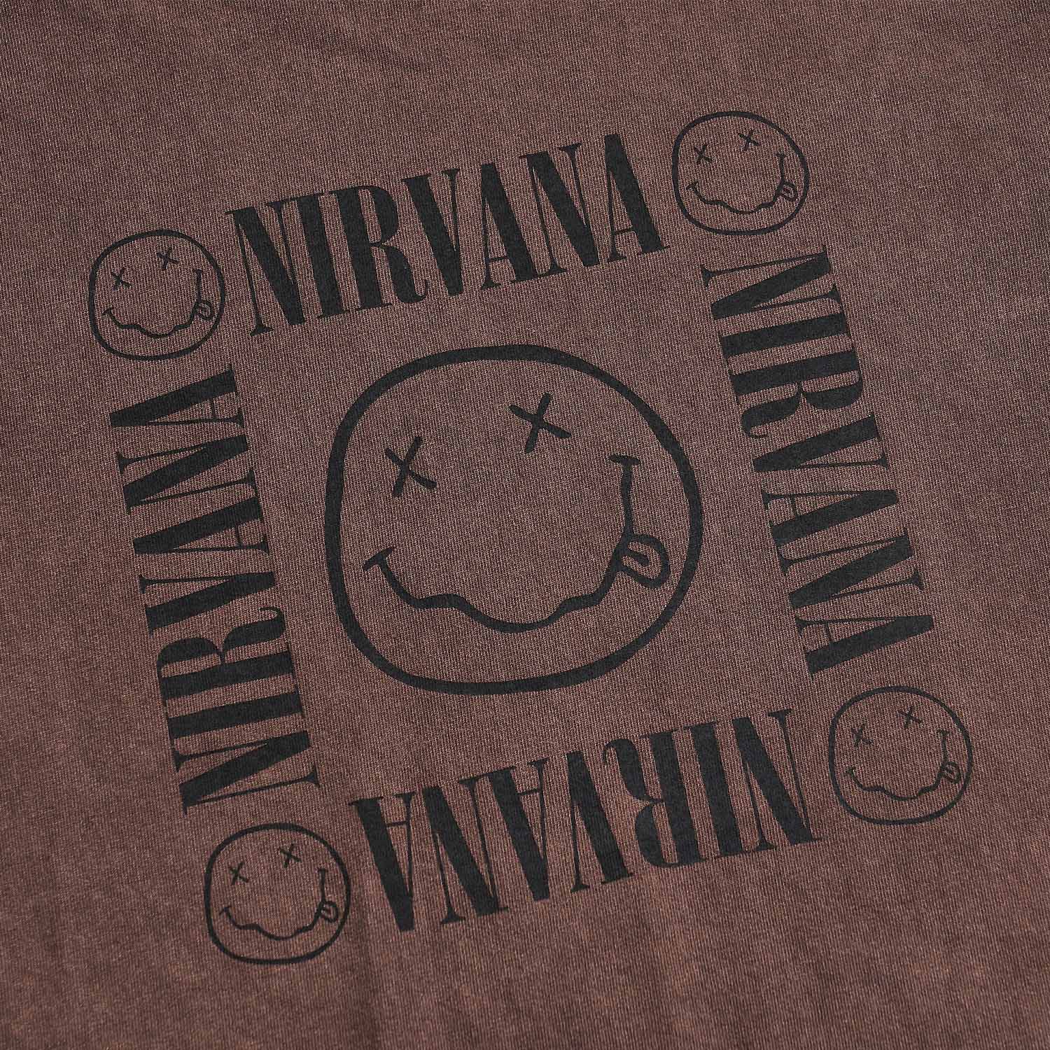 ニルヴァーナ リンガーTシャツ(グッドロックスピード/GOOD ROCK SPEED)