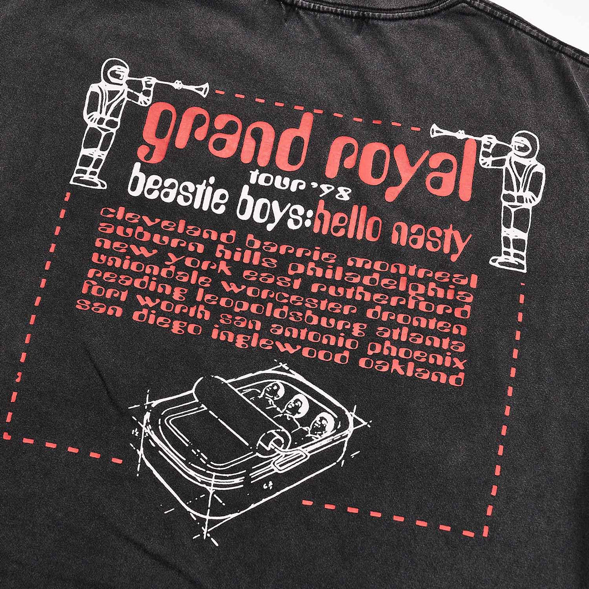 ビースティ・ボーイズ(BEASTIE BOYS) Hello Nasty Tシャツ(U/MUSIC)