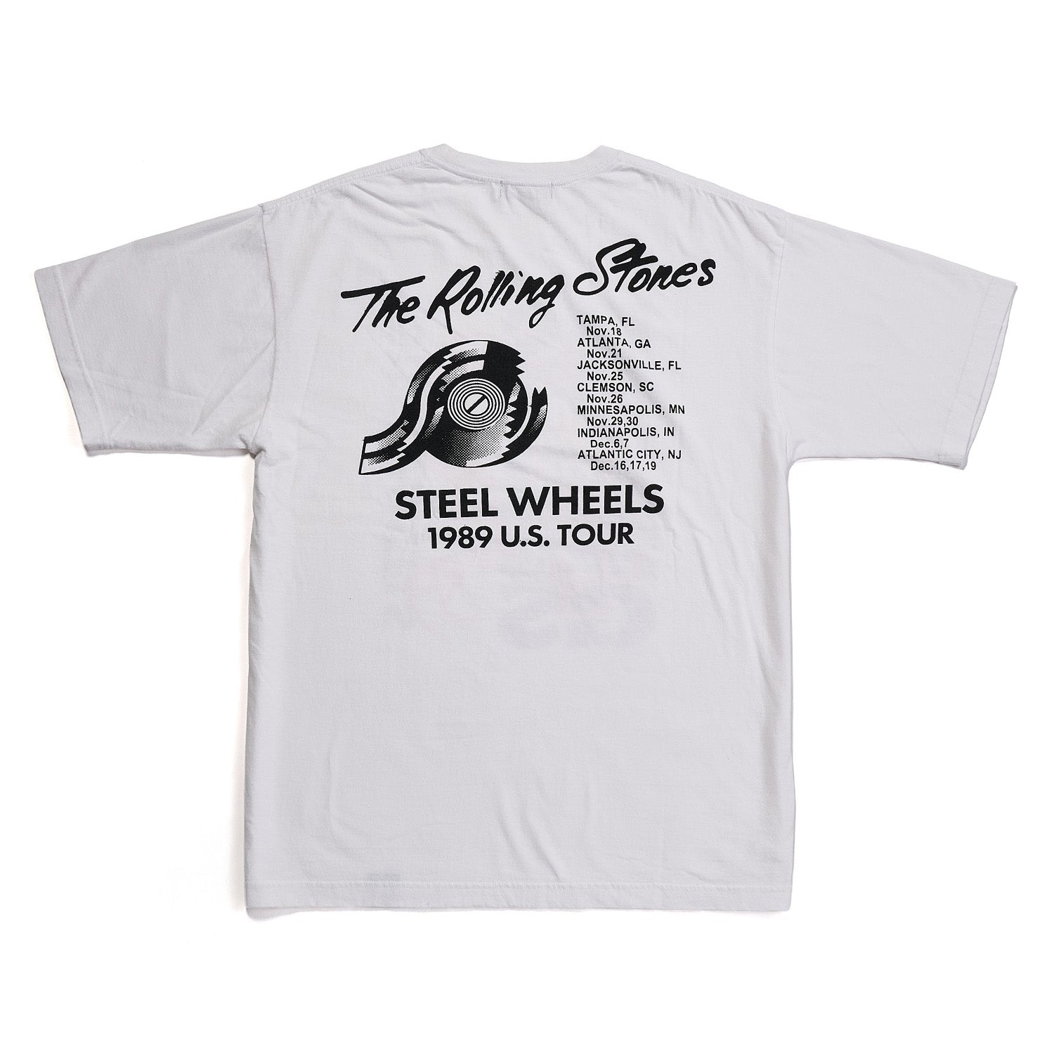 ザ・ローリング・ストーンズ Steel Wheels Tシャツ(U/MUSIC)
