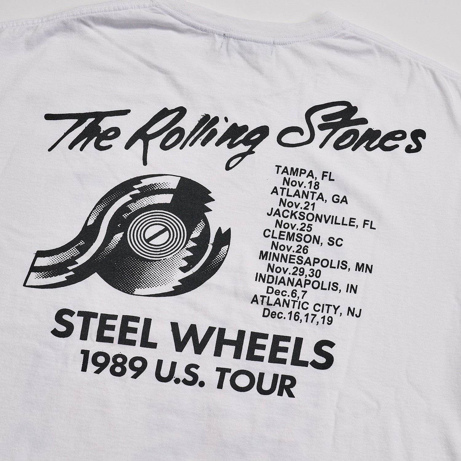 ザ・ローリング・ストーンズ Steel Wheels Tシャツ(U/MUSIC)