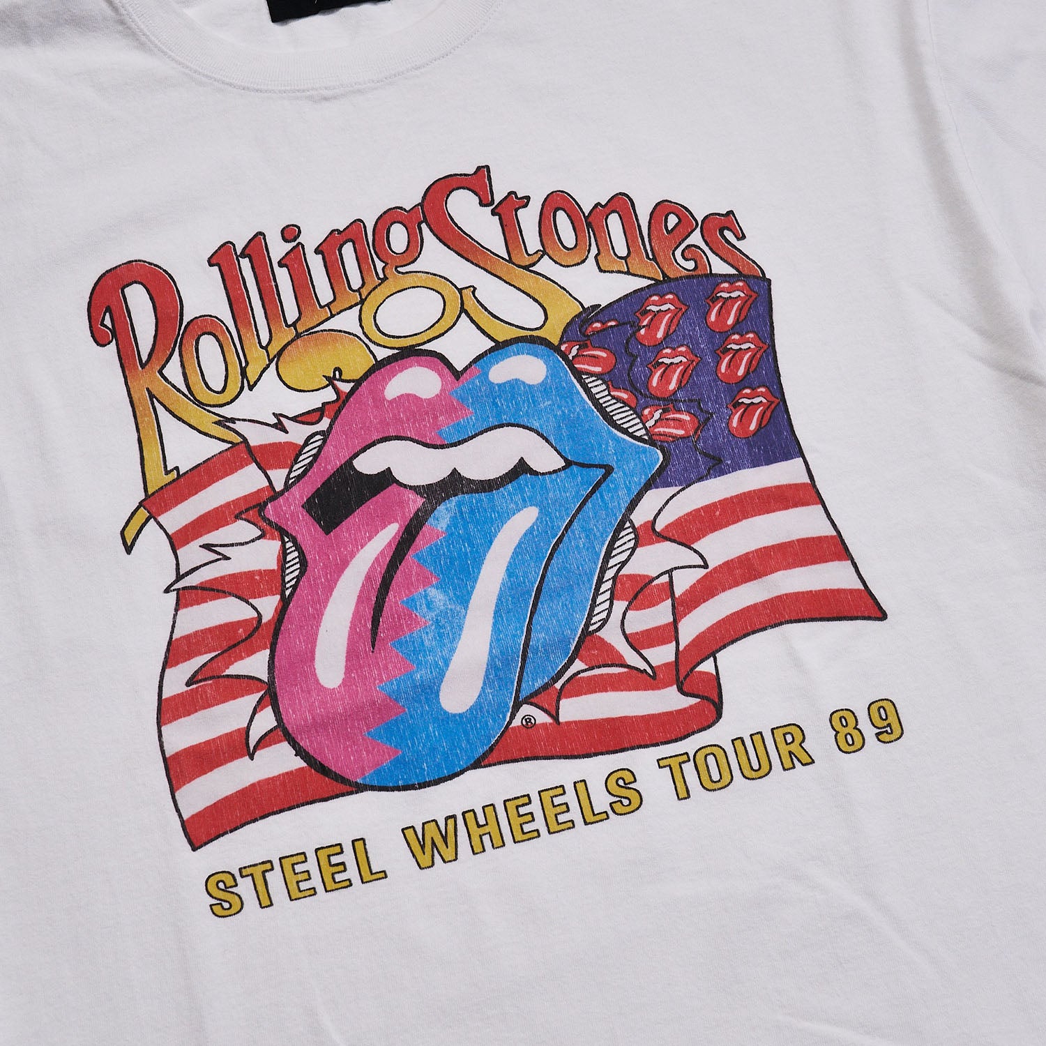 ザ・ローリング・ストーンズ Steel Wheels Tour Tシャツ(U/MUSIC