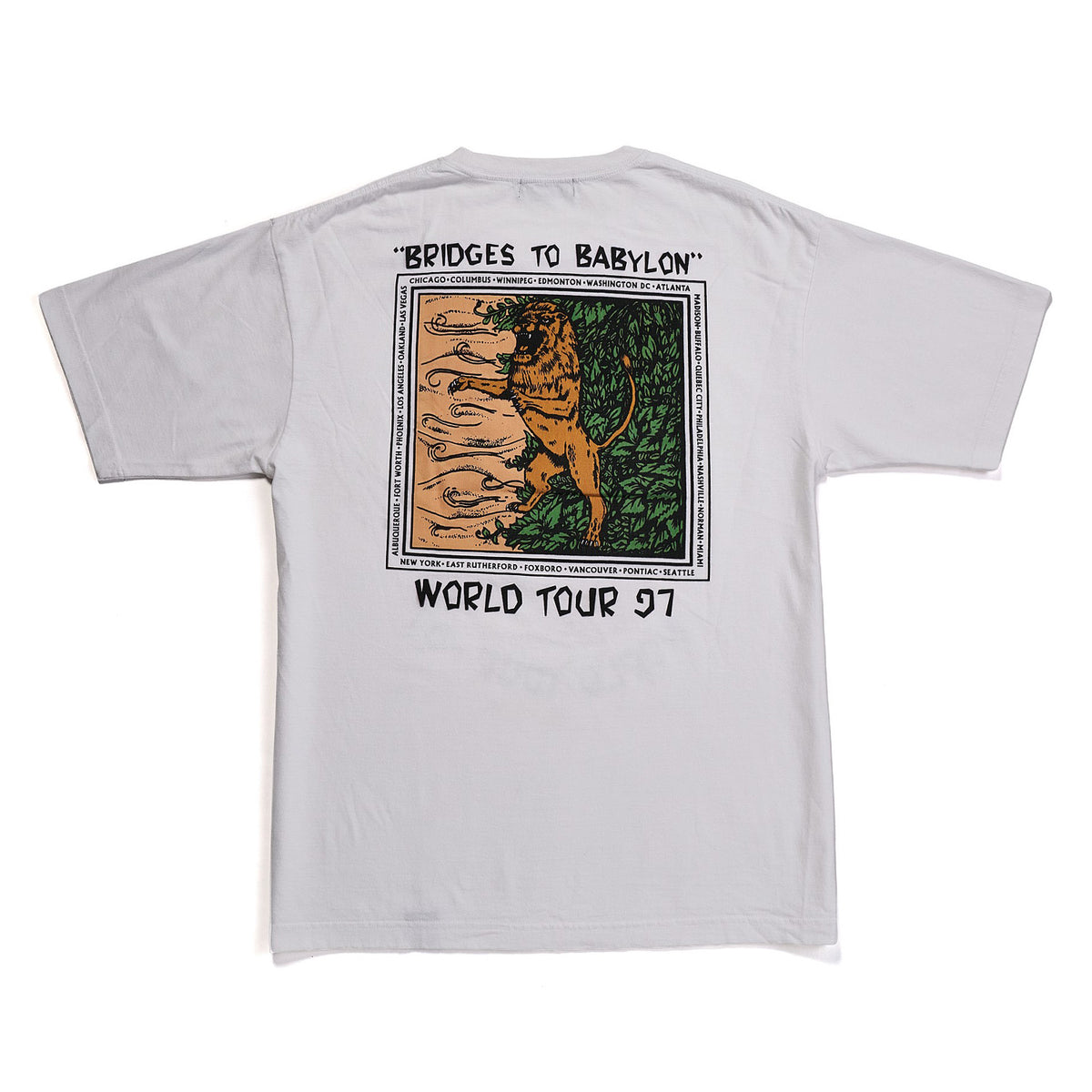 ザ・ローリング・ストーンズ Bridges To Babylon World Tour Tシャツ(U/MUSIC)