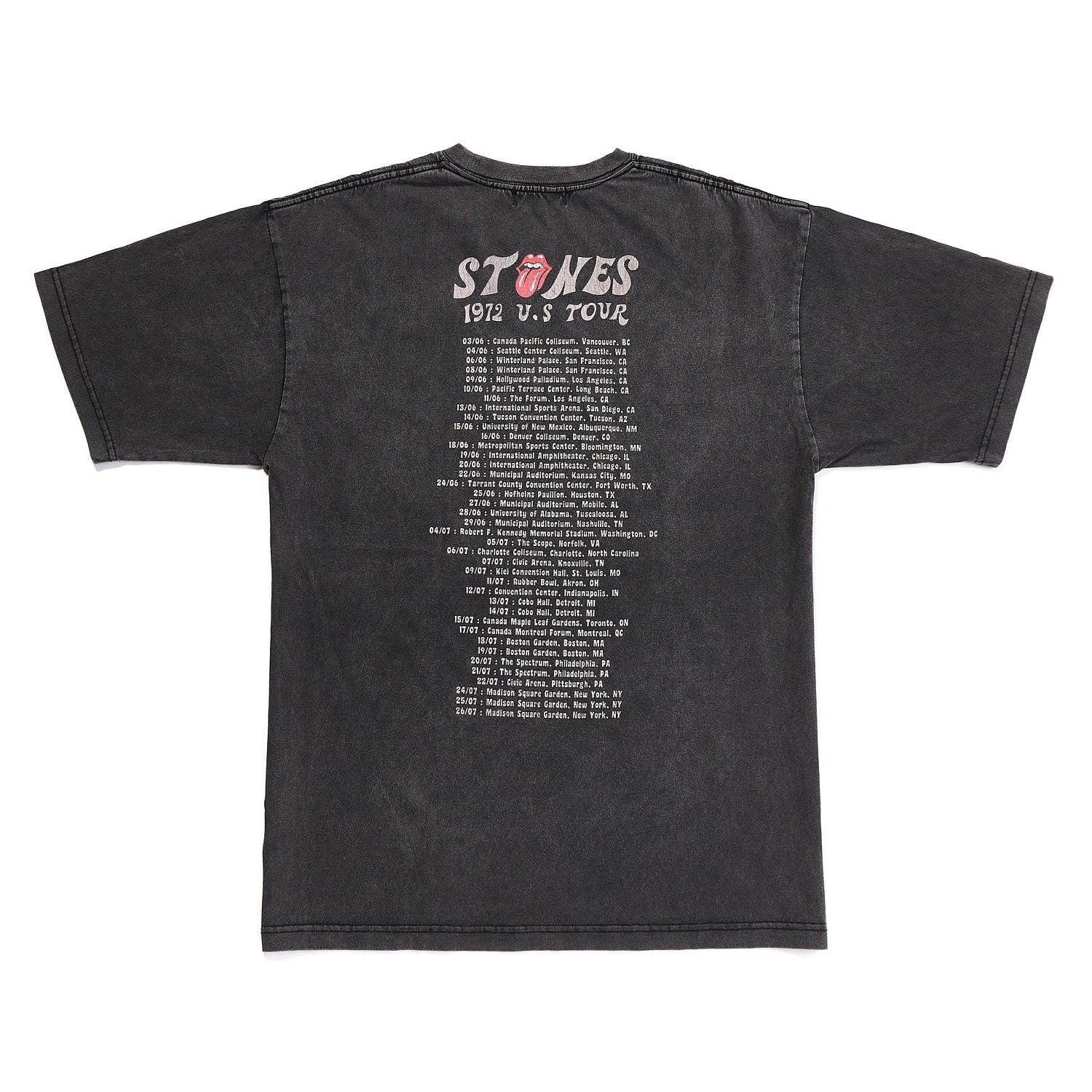 ザ・ローリング・ストーンズ 1972 US Tour Tシャツ(U/MUSIC) | WOWOW百貨店