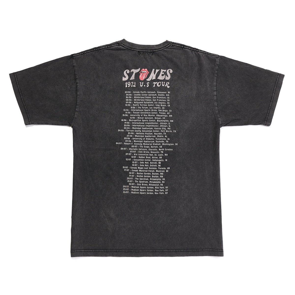 ザ・ローリング・ストーンズ 1972 US Tour Tシャツ(U/MUSIC)